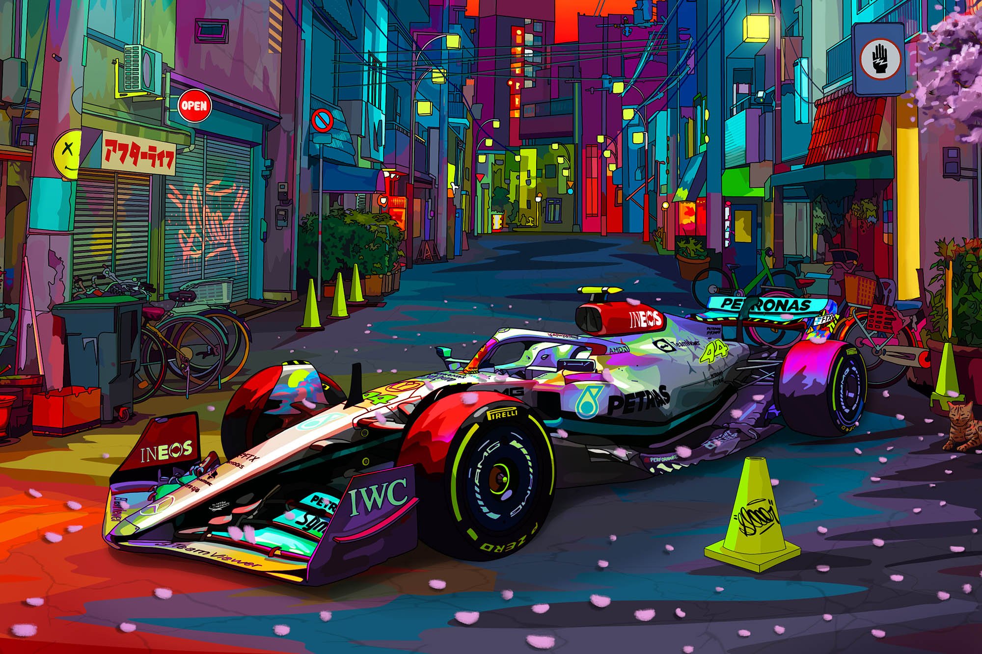 Mercedes AMG Petronas X NFTs