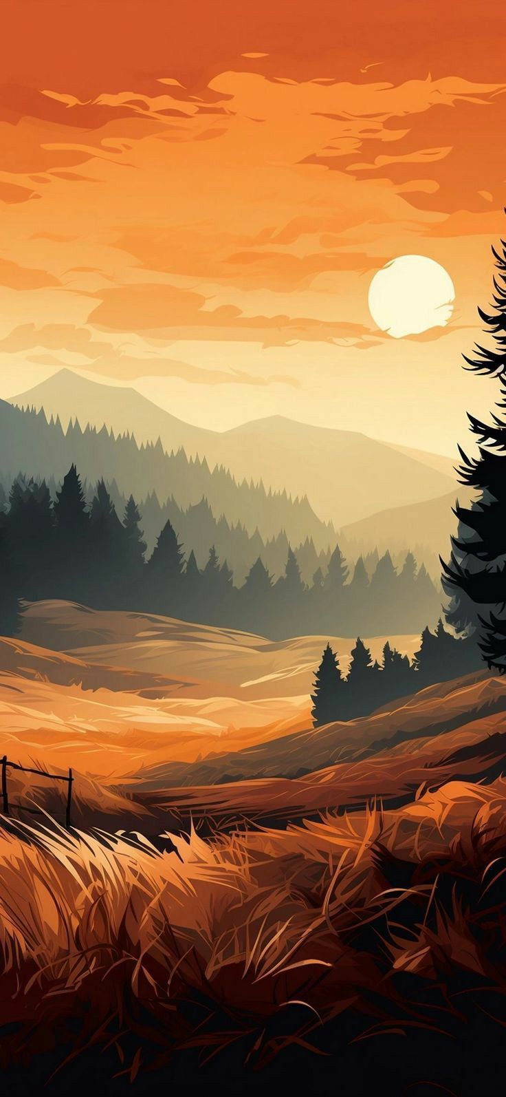 Sunshine Mountain Landscape iPhone wallpaper Beautiful HD iPhone Samsung Mobile Phone Wallpaper. Scenery wallpaper, Landscape wallpaper, Landscape art