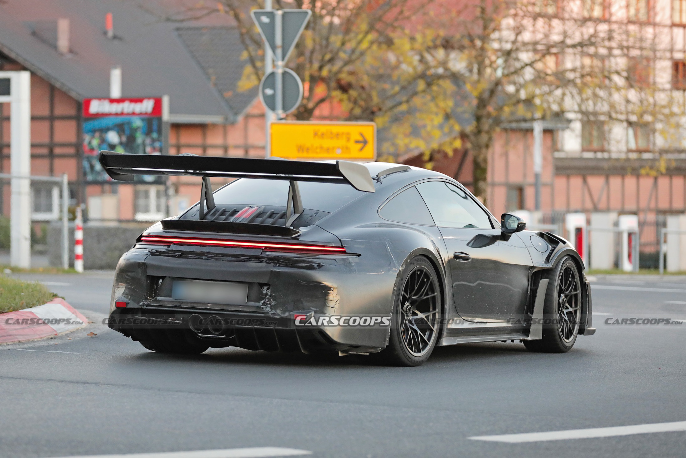 2026 Porsche 911 GT3 RS Prototype Refines Its Aero Game In Nurburgring Test