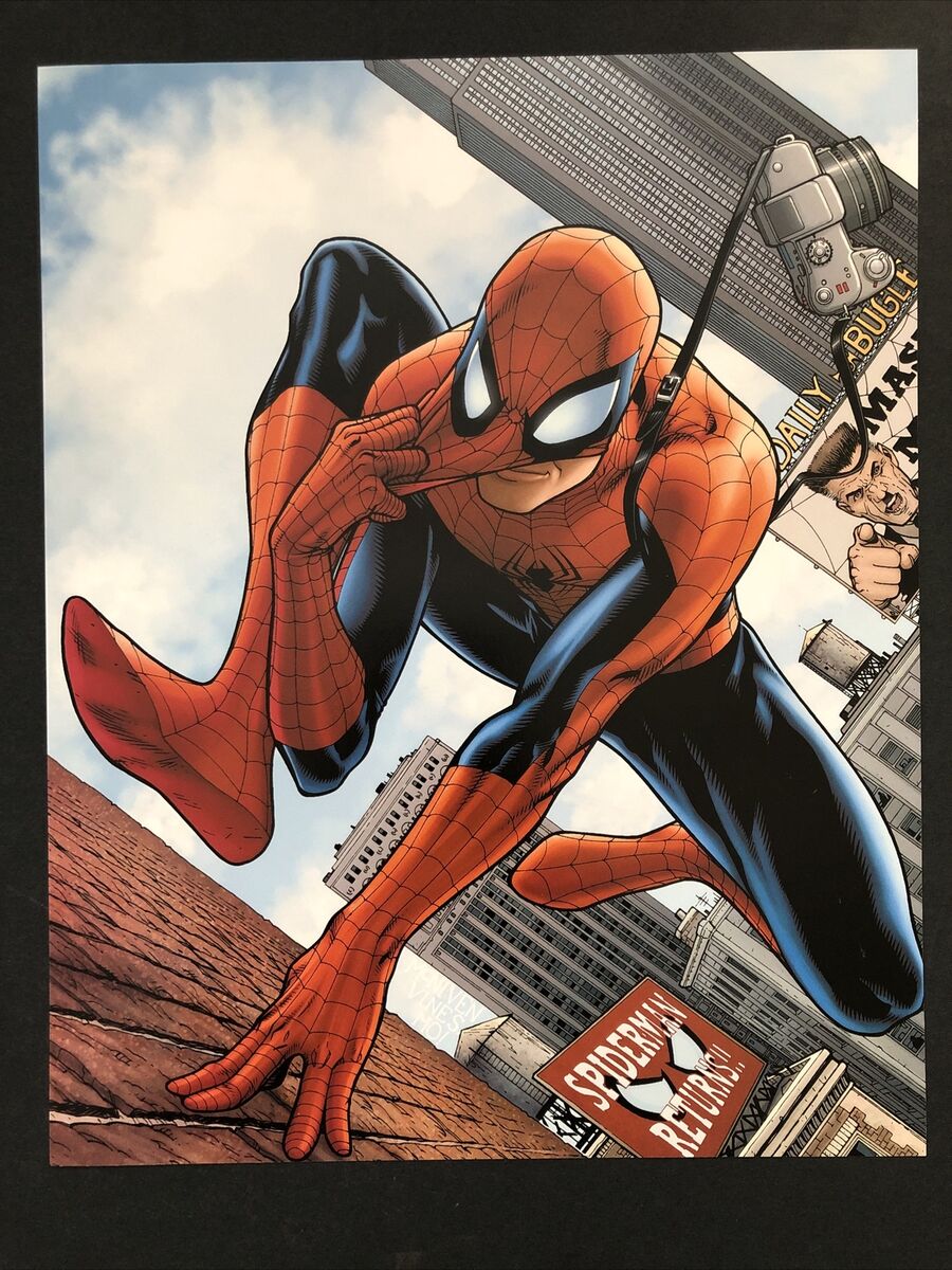 Spider Man Brand New Day COVER Marvel Comic Book Poster 9x11.5