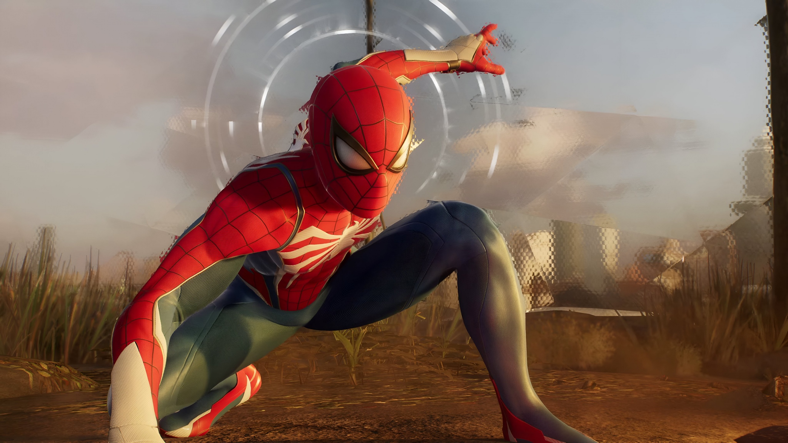 Marvel's Spider Man Game Photo Mode 4K Wallpaper