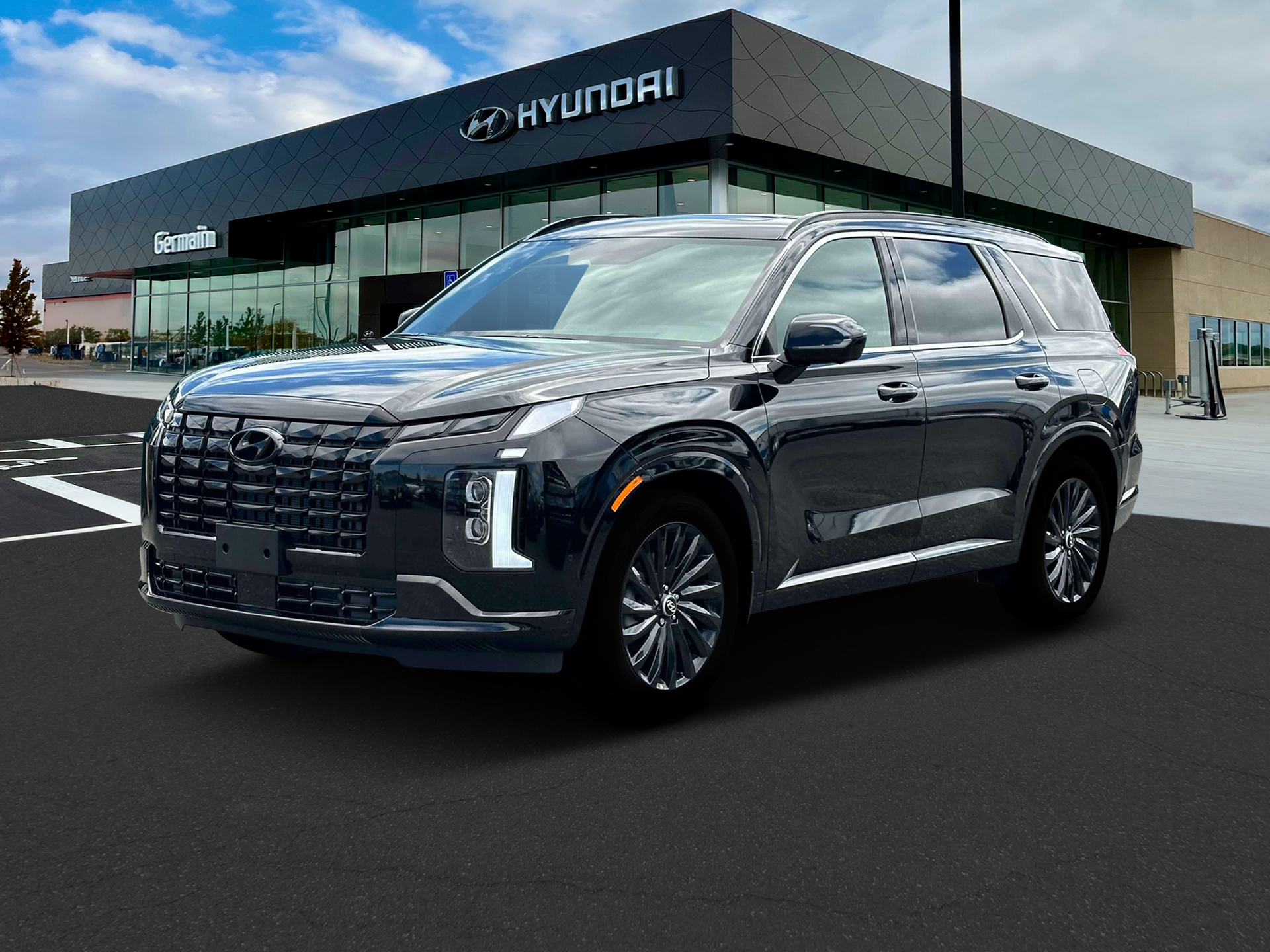 New 2025 Hyundai PALISADE Calligraphy Night Edition AWD 4D Sport Utility in Columbus #SU926571