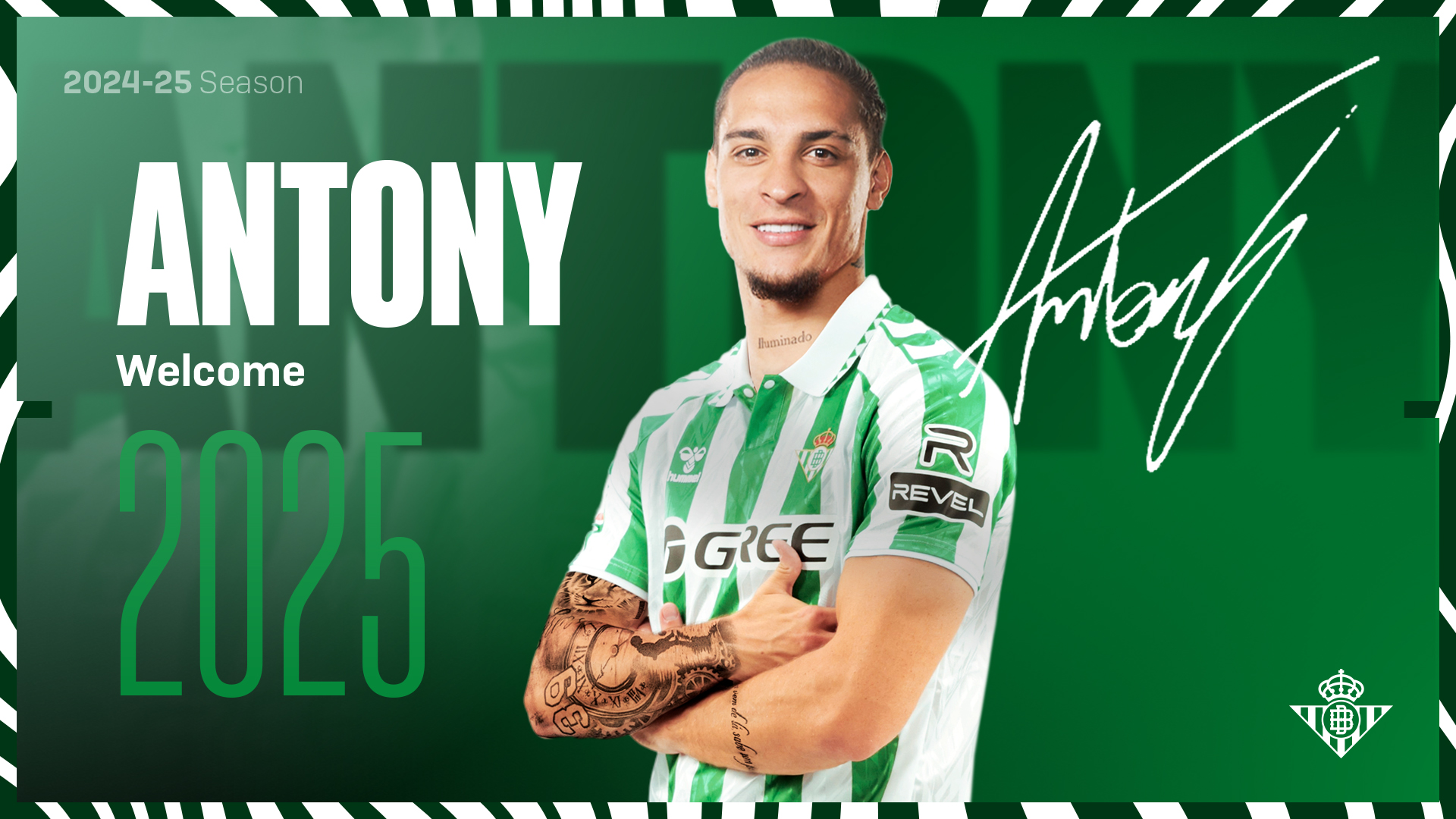 Real Betis and Manchester United agree on Antony's loan Betis Balompié