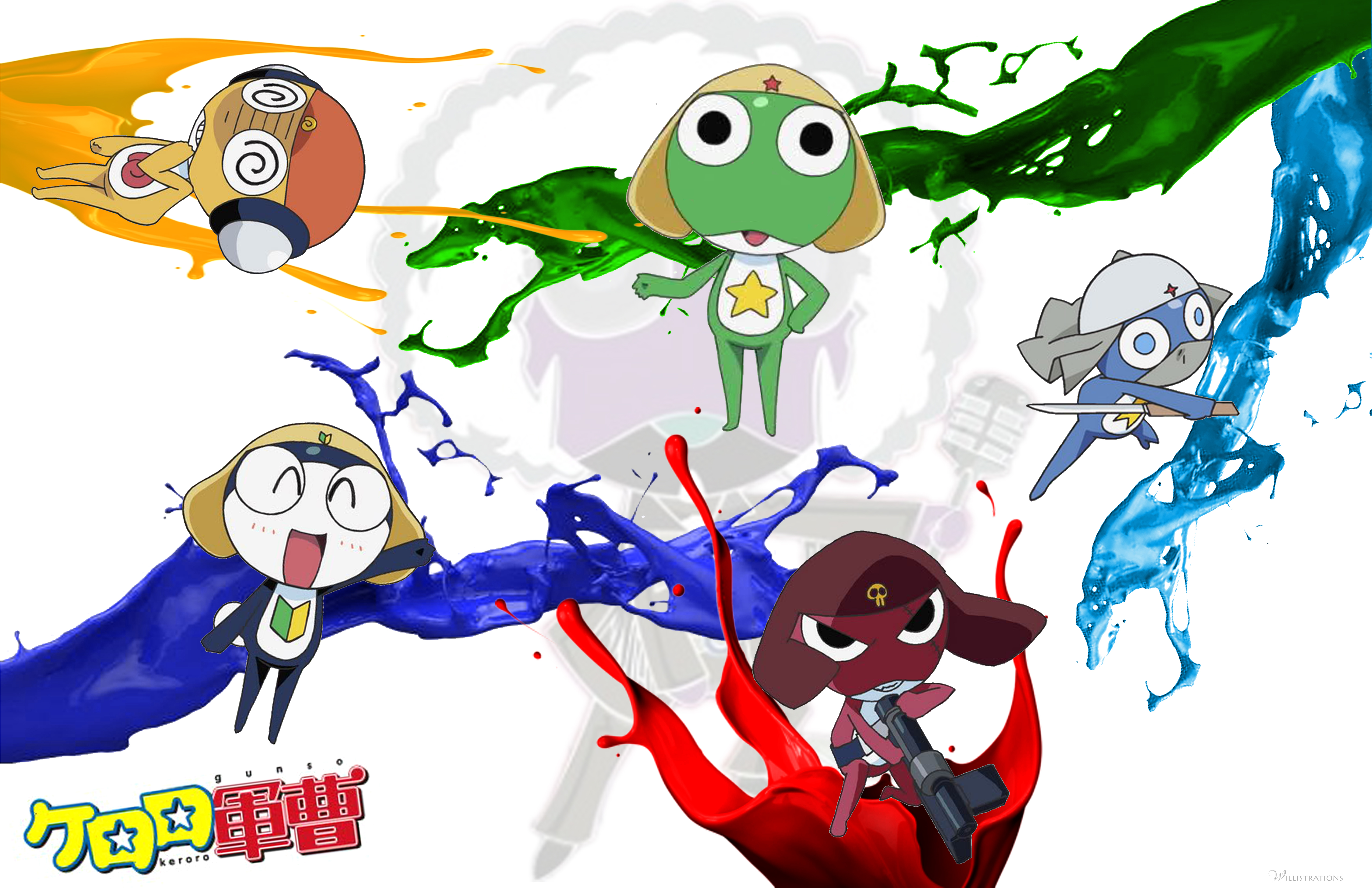 Download Anime Sgt. Frog 4k Ultra HD Wallpaper