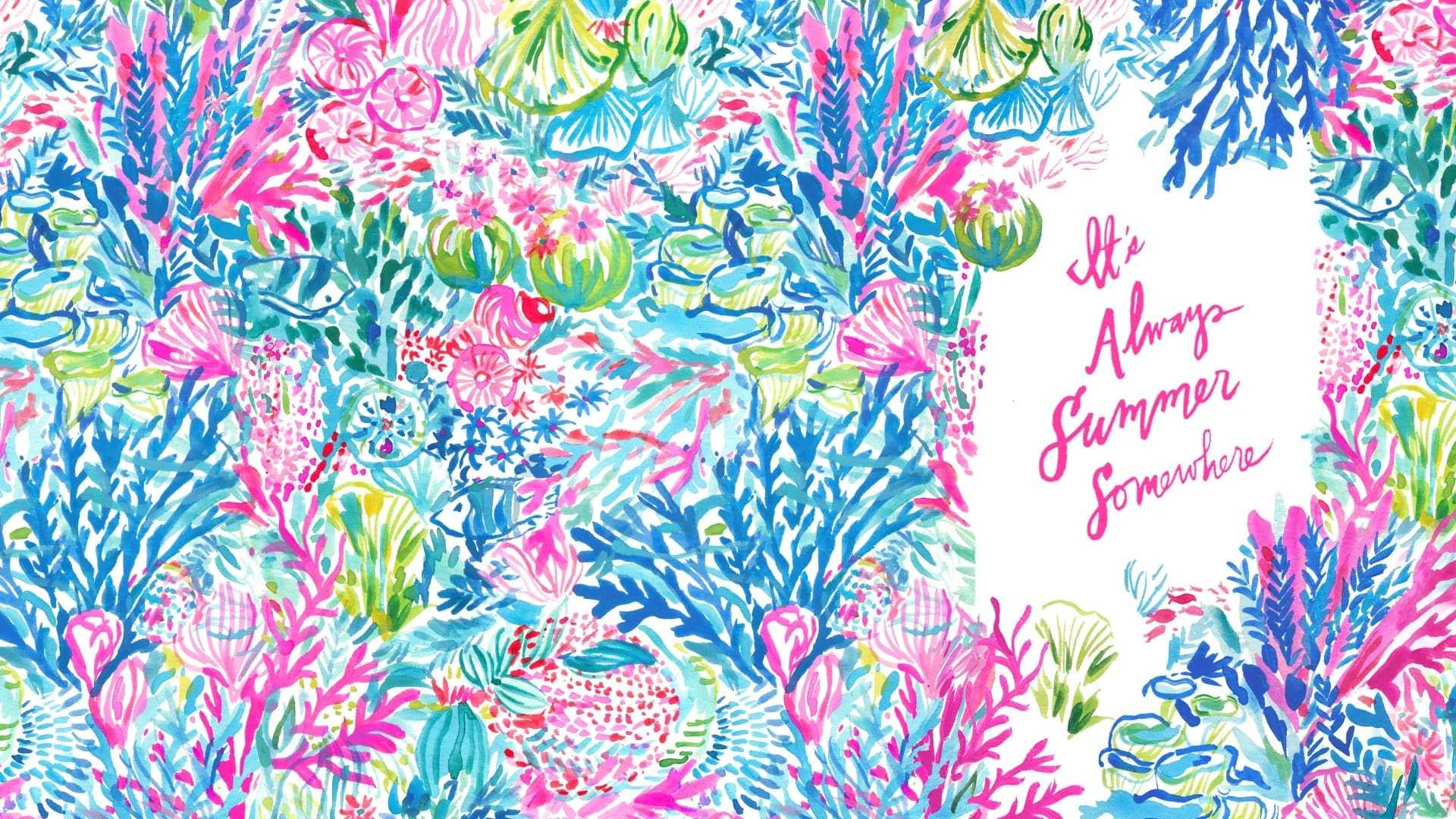 Lilly Pulitzer Wallpaper
