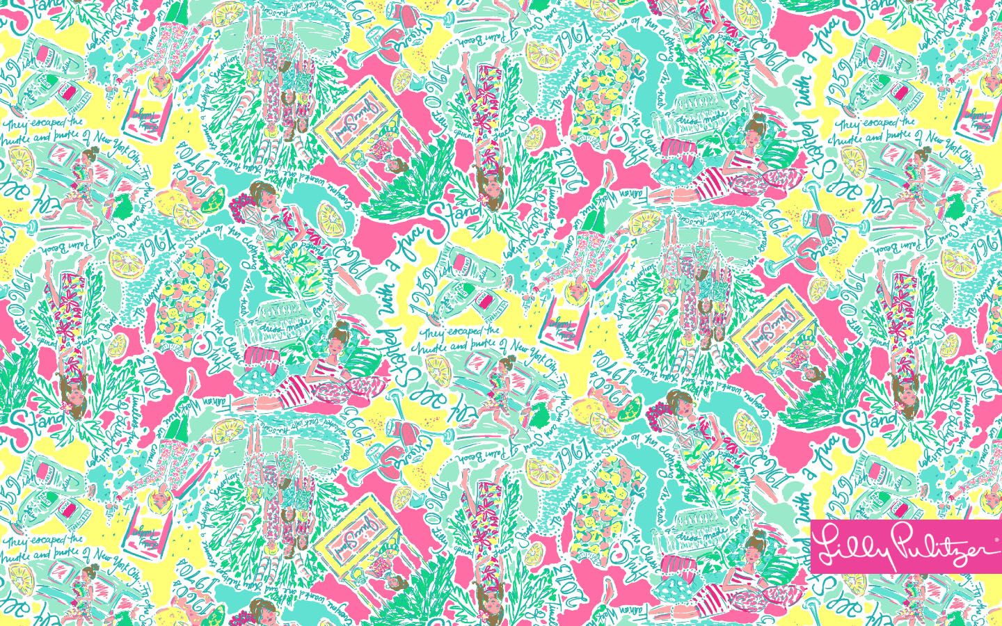 Lilly Pulitzer Wallpaper, HD Lilly Pulitzer Background on WallpaperBat