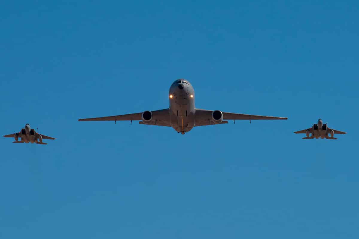 Last KC 10 Extender Retires At Travis Air Force Base In Fairfield, California
