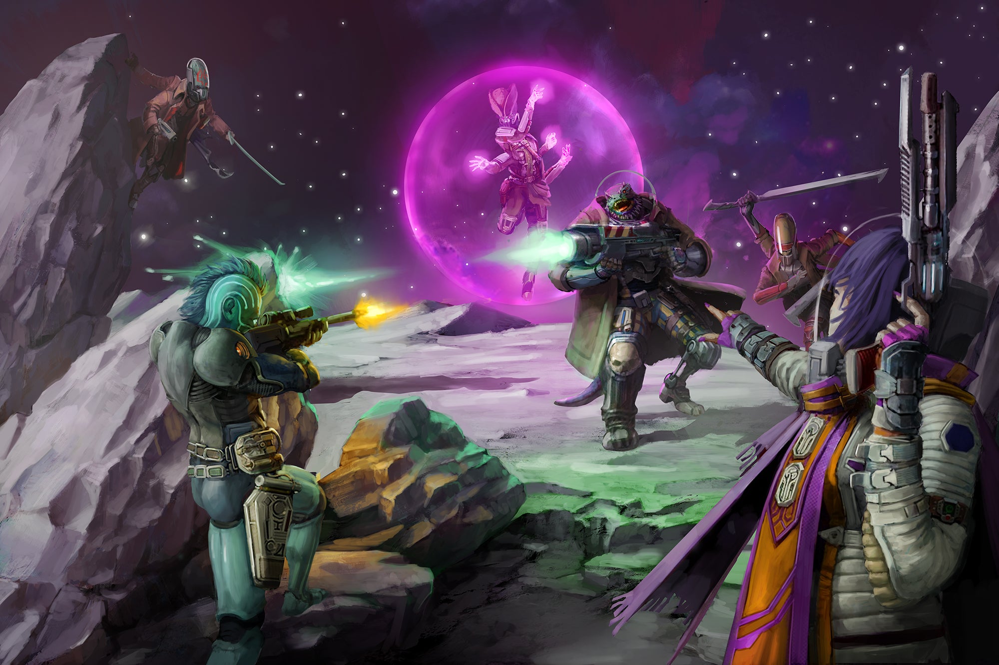 Starfinder 2E' Player Core Preview: Summon Fleets Of Ships, Be A Space Lizard, Wield A Painglave of Lost Souls