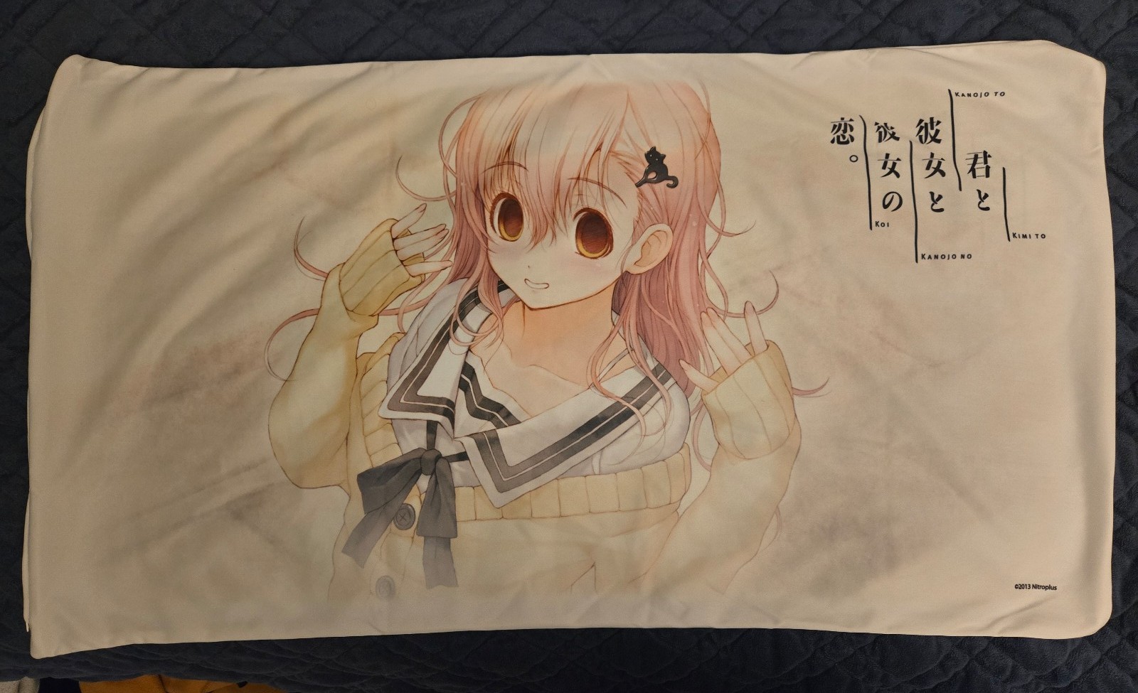 ON HOLD Kimi to Kanojo to Kanojo no Koi Mukou Aoi B2 Tapestry & Pillow Case