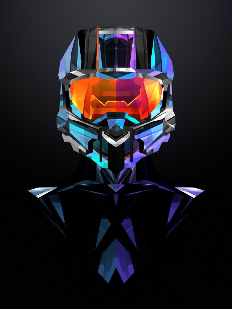 Master Chief Wallpaper 4K, Halo, Dark background