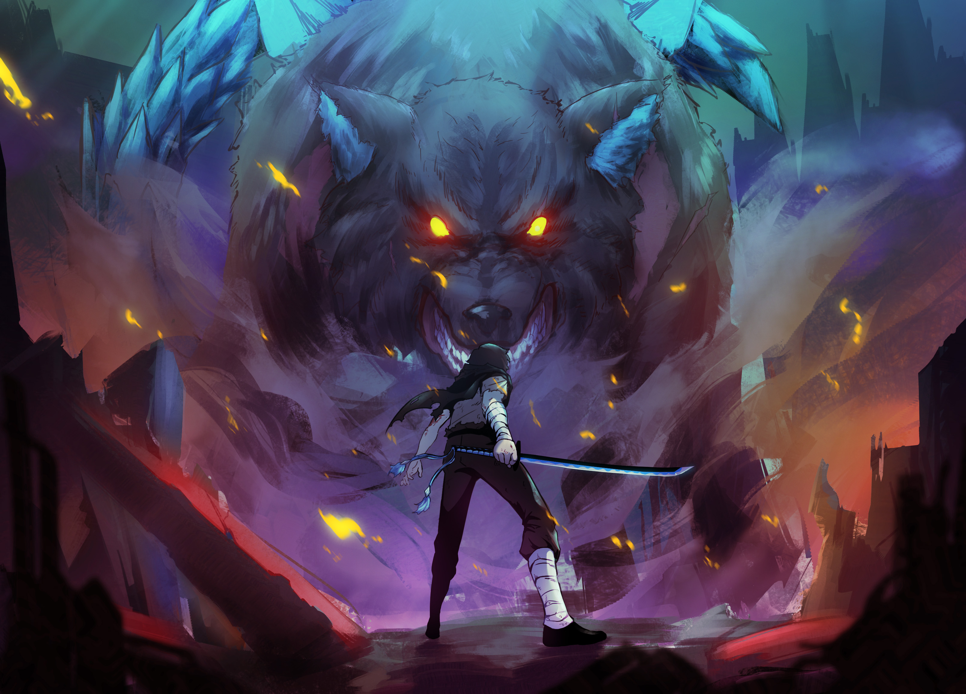 Some Artwork from my Webnovel on RR