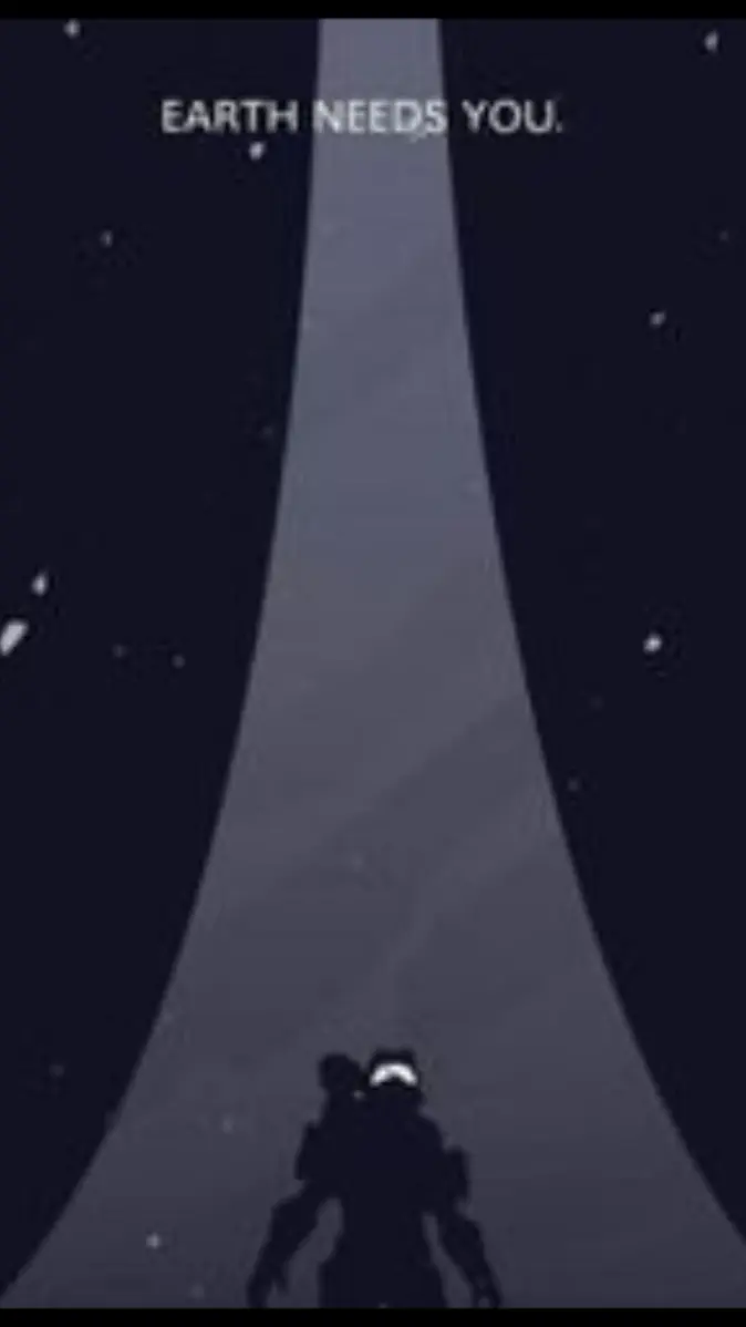 Minimalist Halo wallpaper