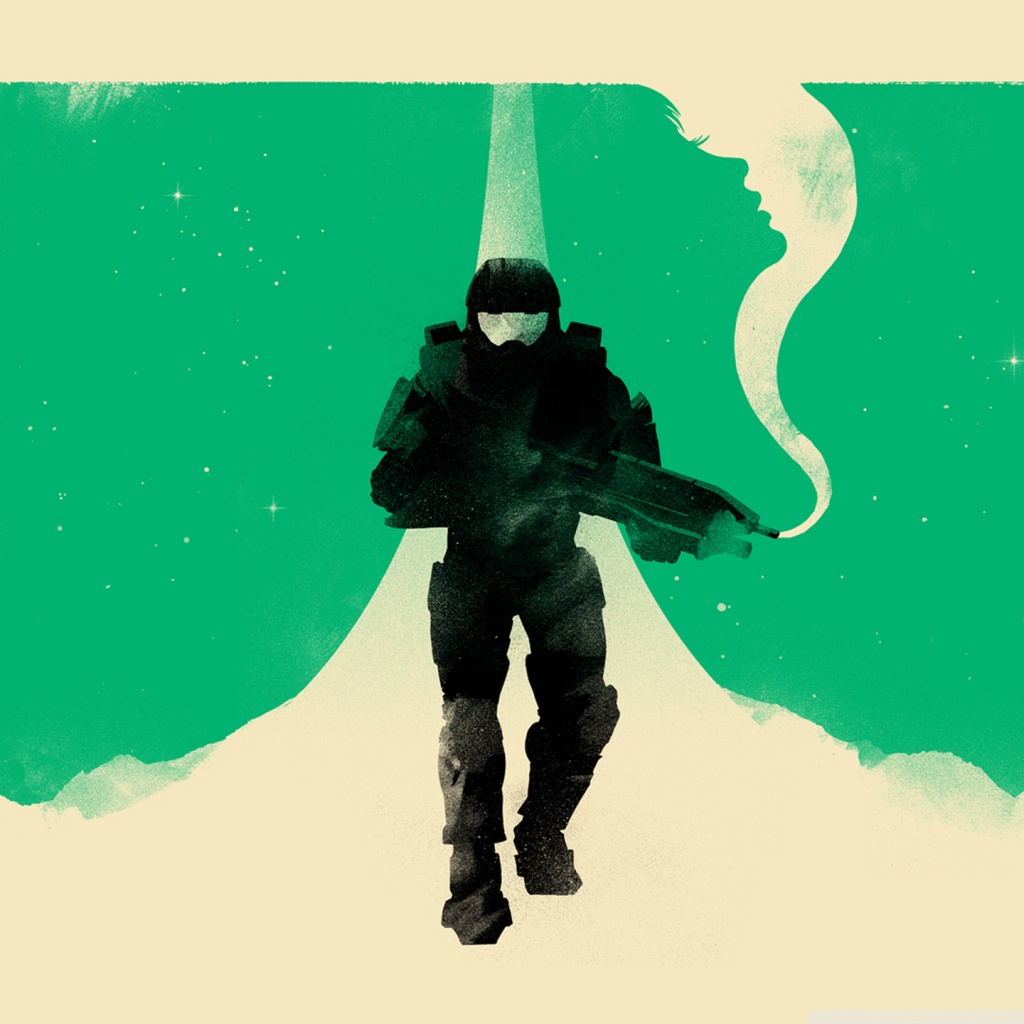 Halo Fanart 4K UHD Wallpaper for UltraHD Desktop and TV, Smartphone and Tablet Devices