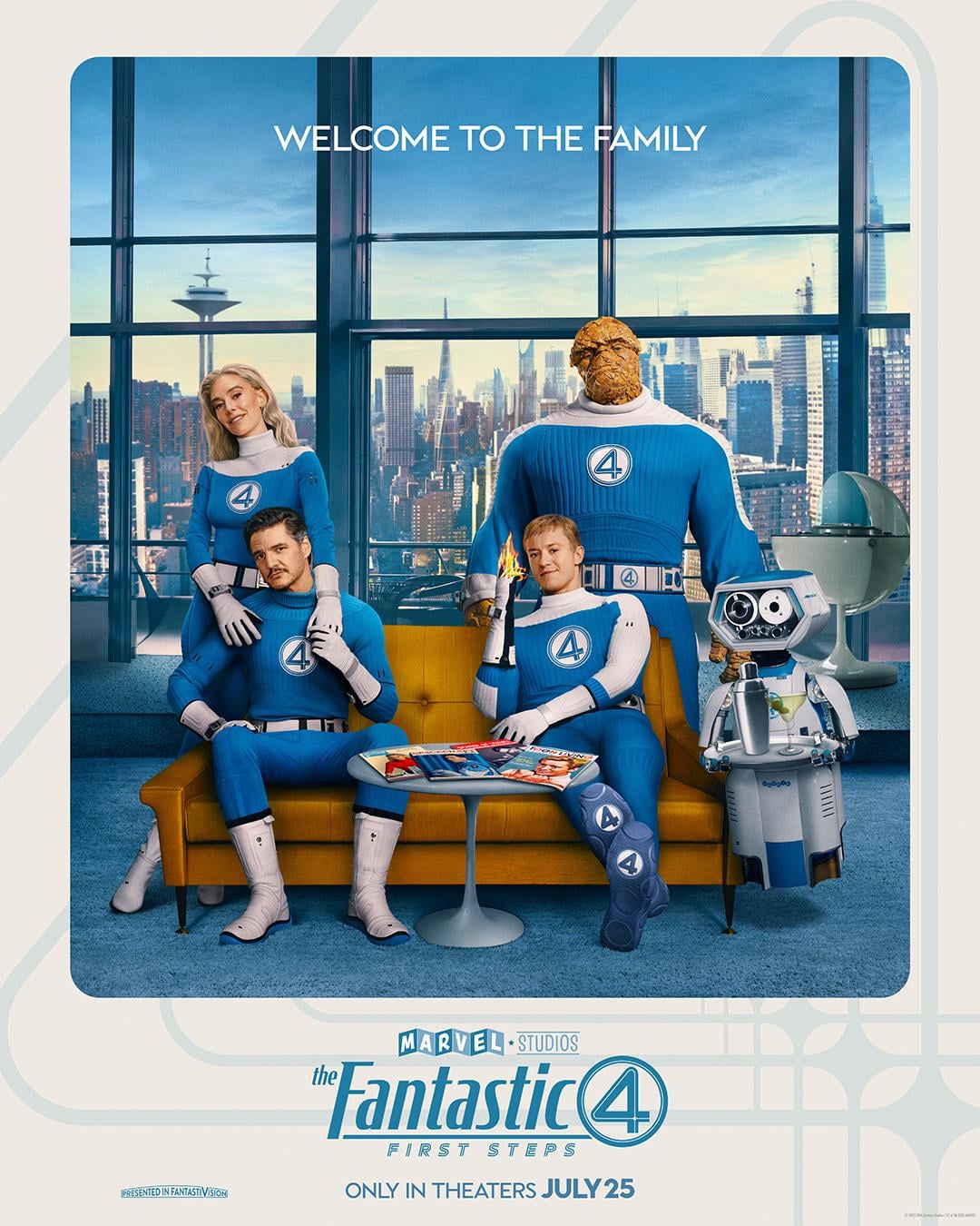 New Poster for 'The Fantastic Four: First Steps'