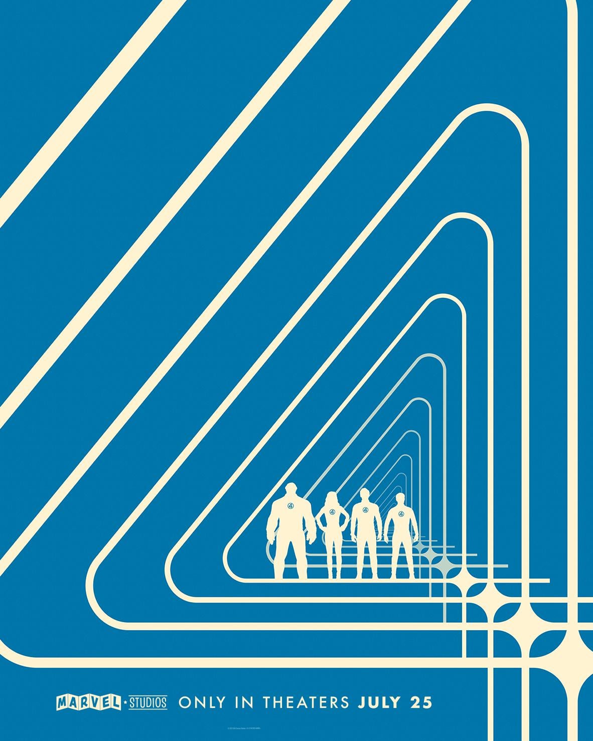 New Poster for 'The Fantastic Four: First Steps'