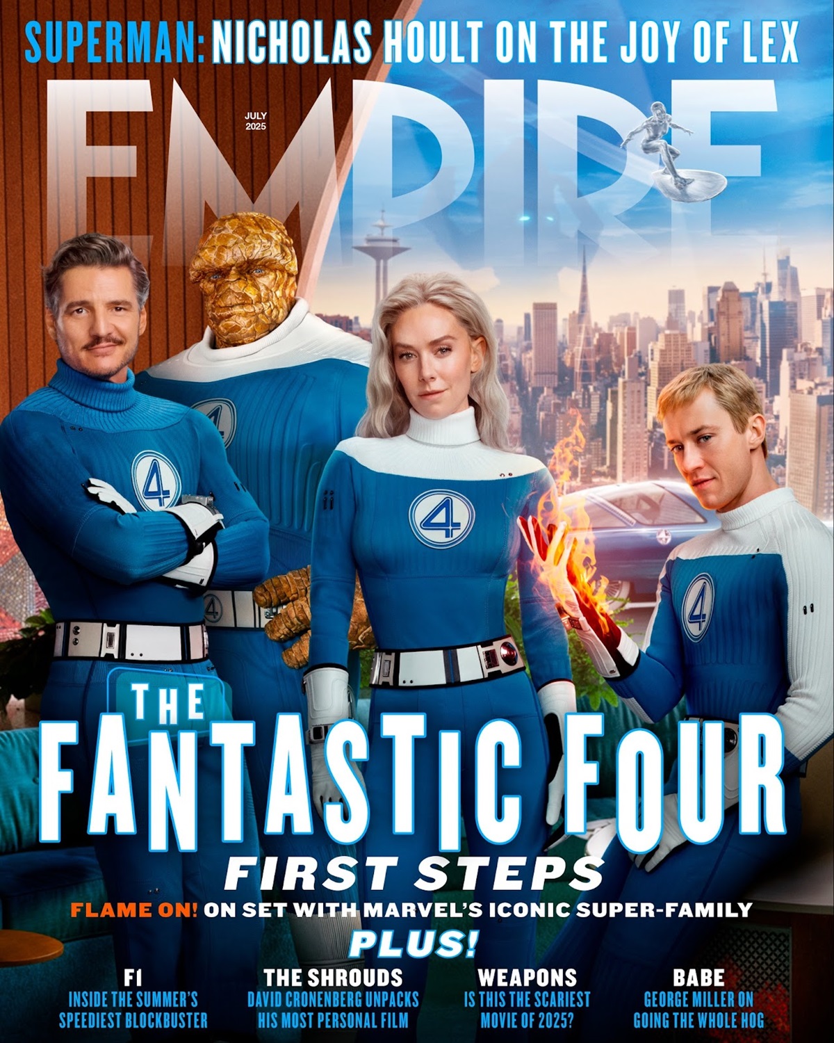 Empire Magazine Reveals “Fantastic Four: First Steps” Covers