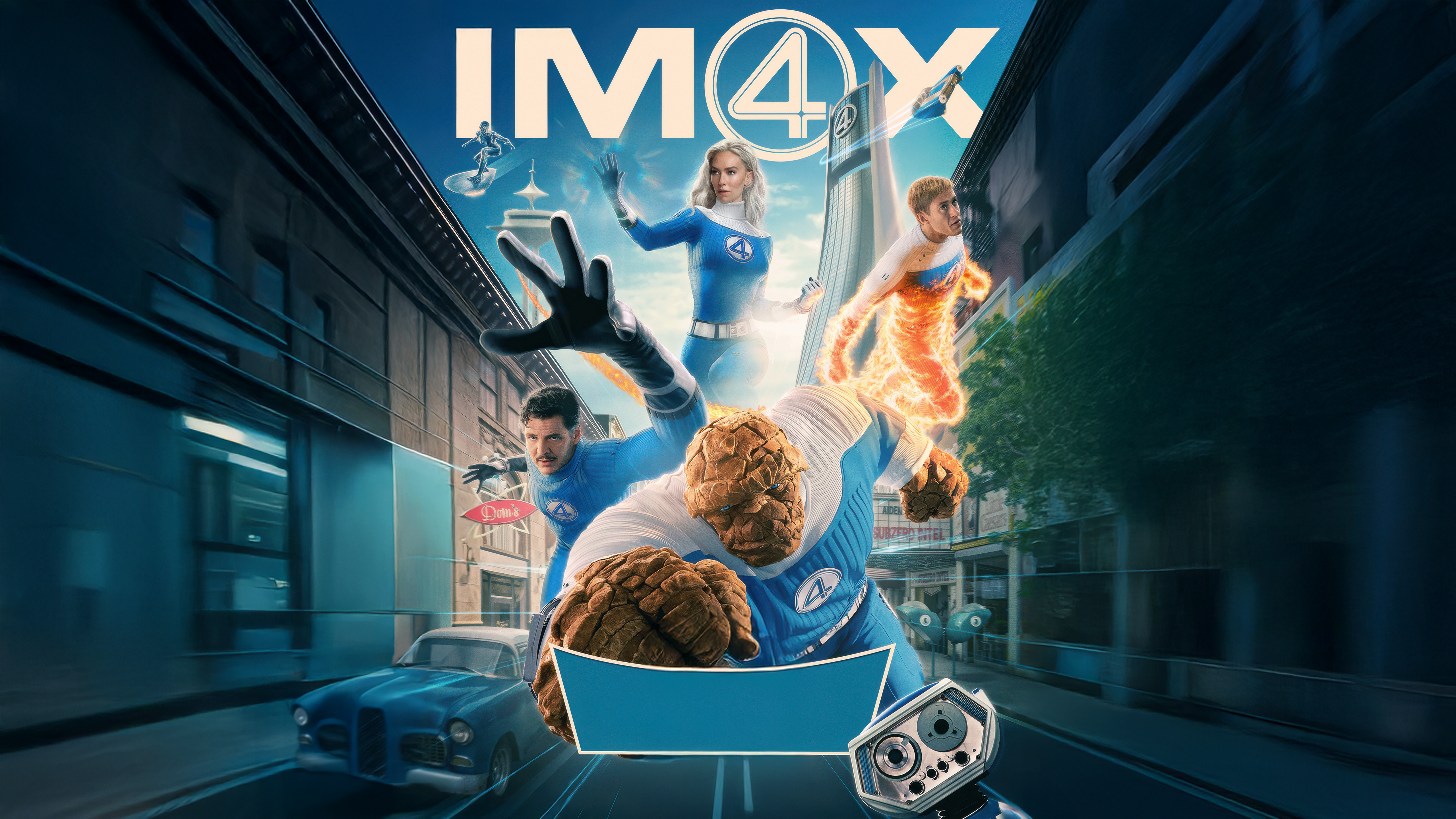 The Fantastic Four: First StepsK Ultra HD IMAX Movie Wallpaper