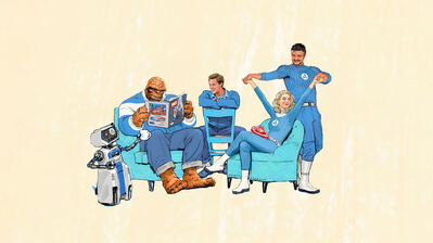 The Fantastic Four The First Steps 4K Wallpaper iPhone HD Phone e