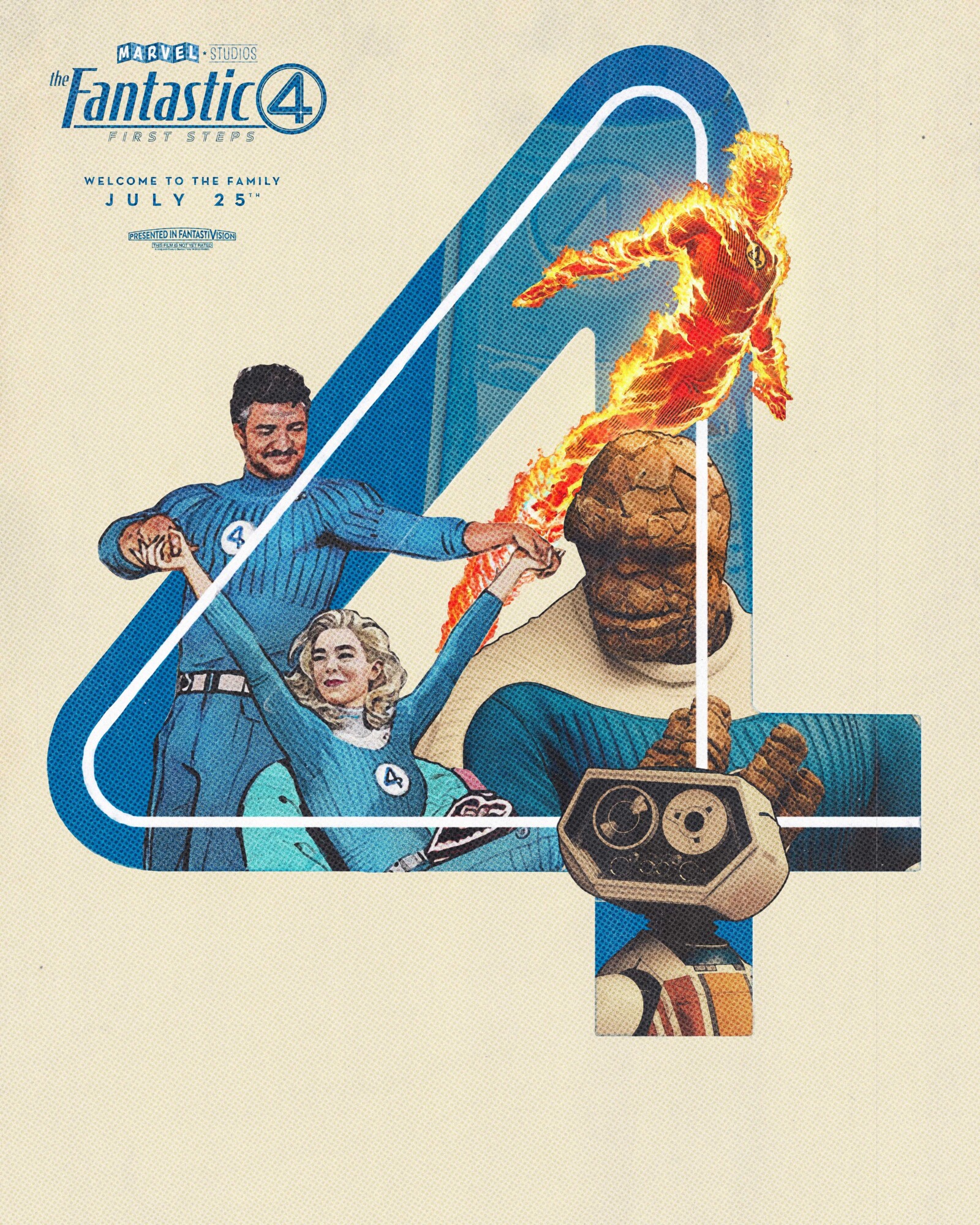 Fantastic Four: First Steps. Poster By Jacky Wacky
