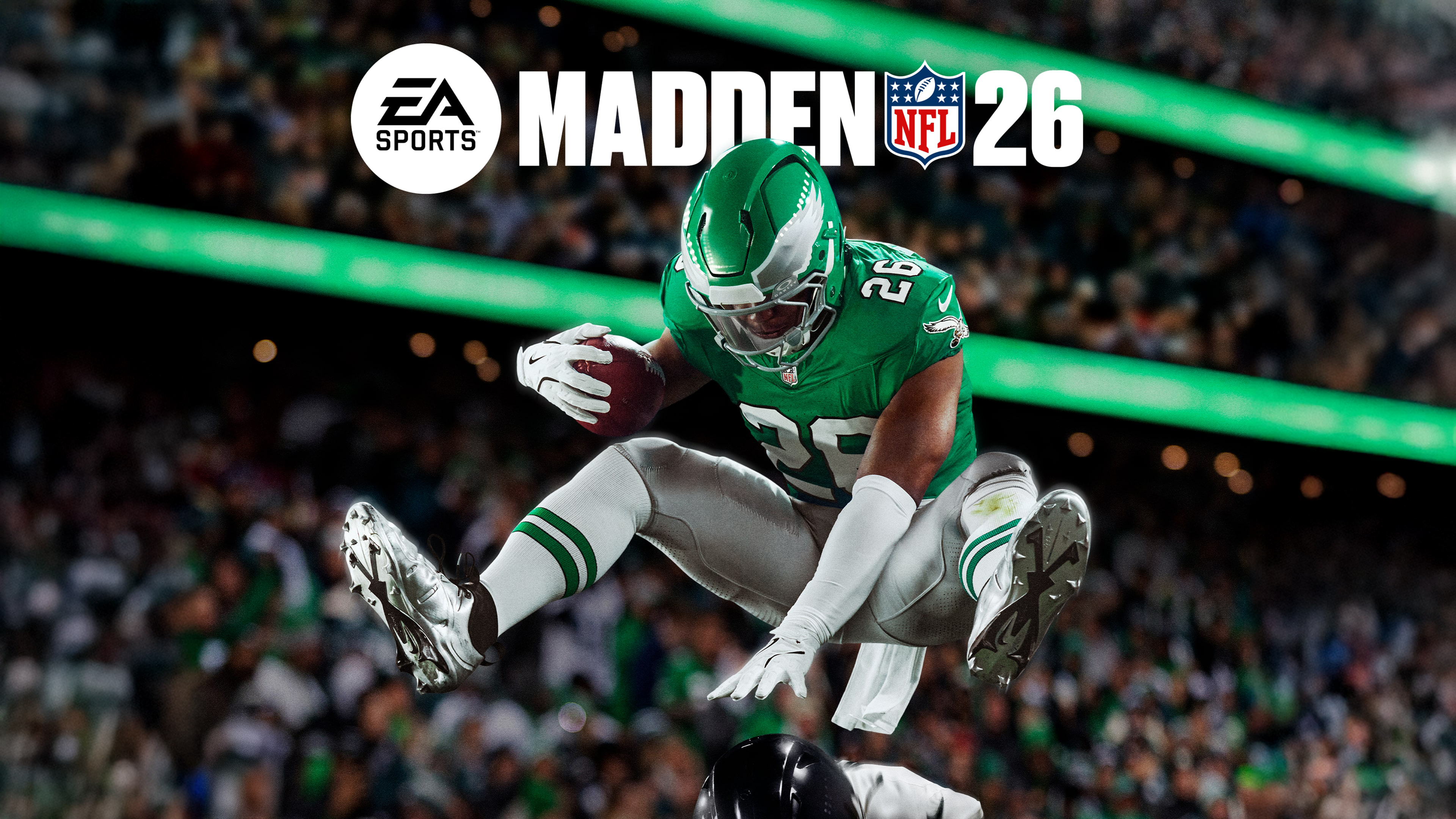 Madden NFL 26 Wallpaper 4K, Saquon Barkley, American football