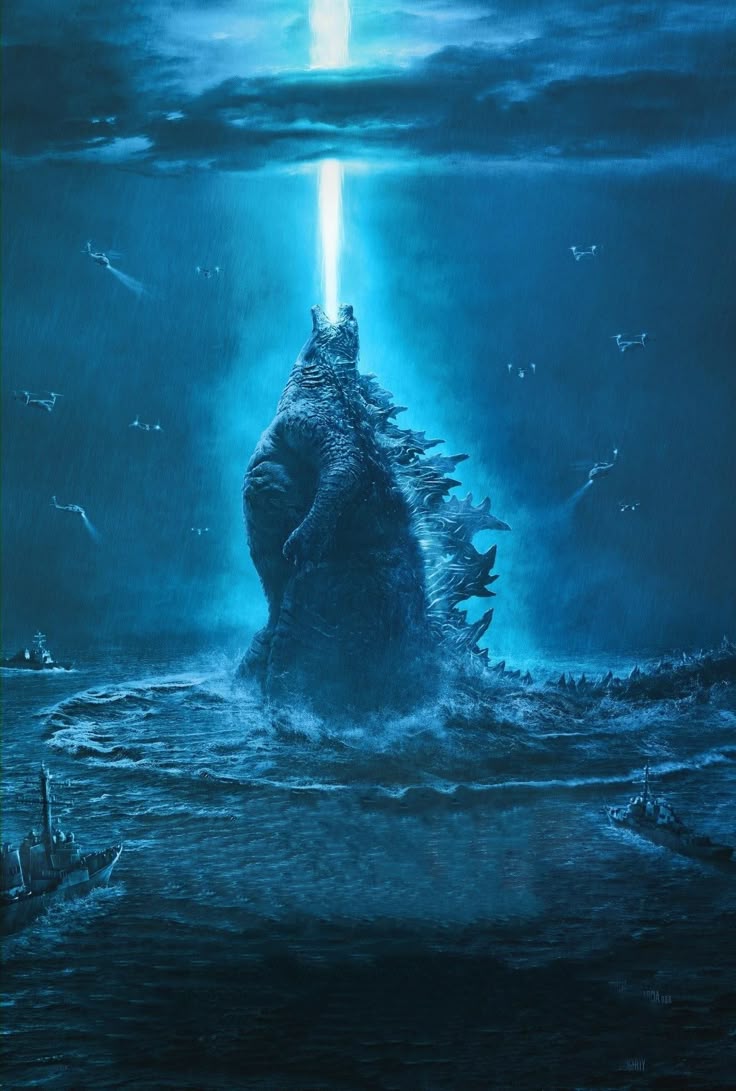 Godzilla King of the Monsters Official Poster Textless
