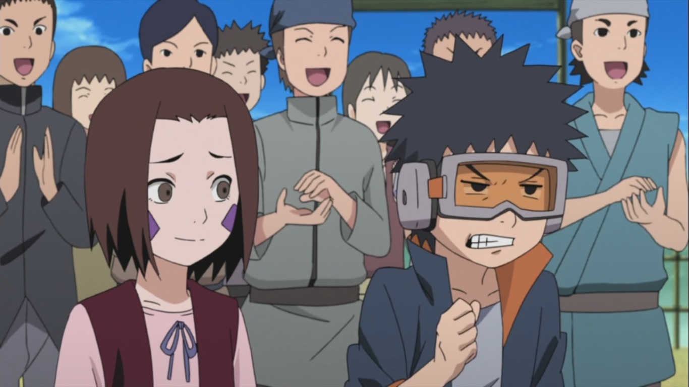 Obito and Rin. Daily Anime Art