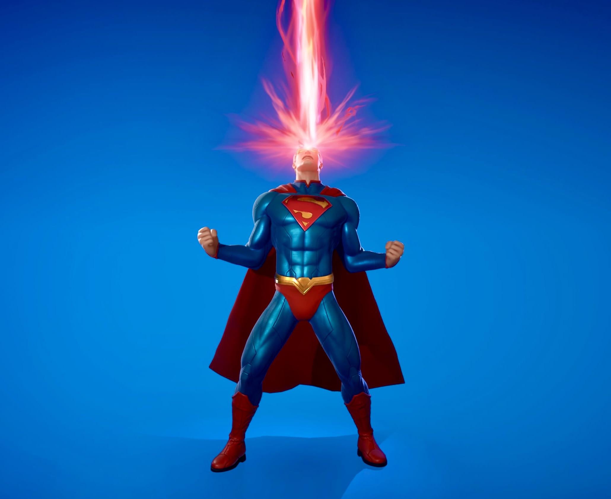The perfect emote for Superman