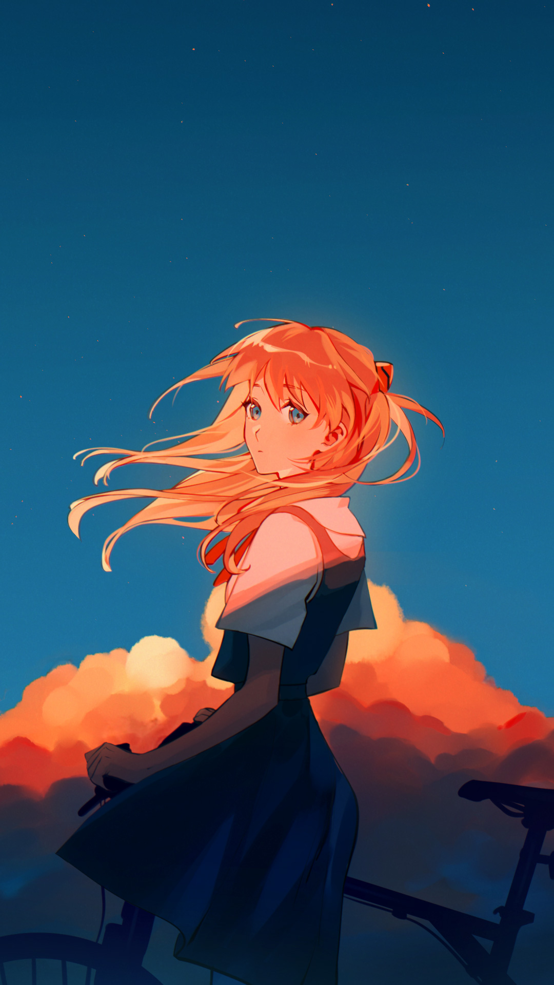 Neon Genesis Evangelion, Asuka Langley Soryu wallpaper Mobile Walls
