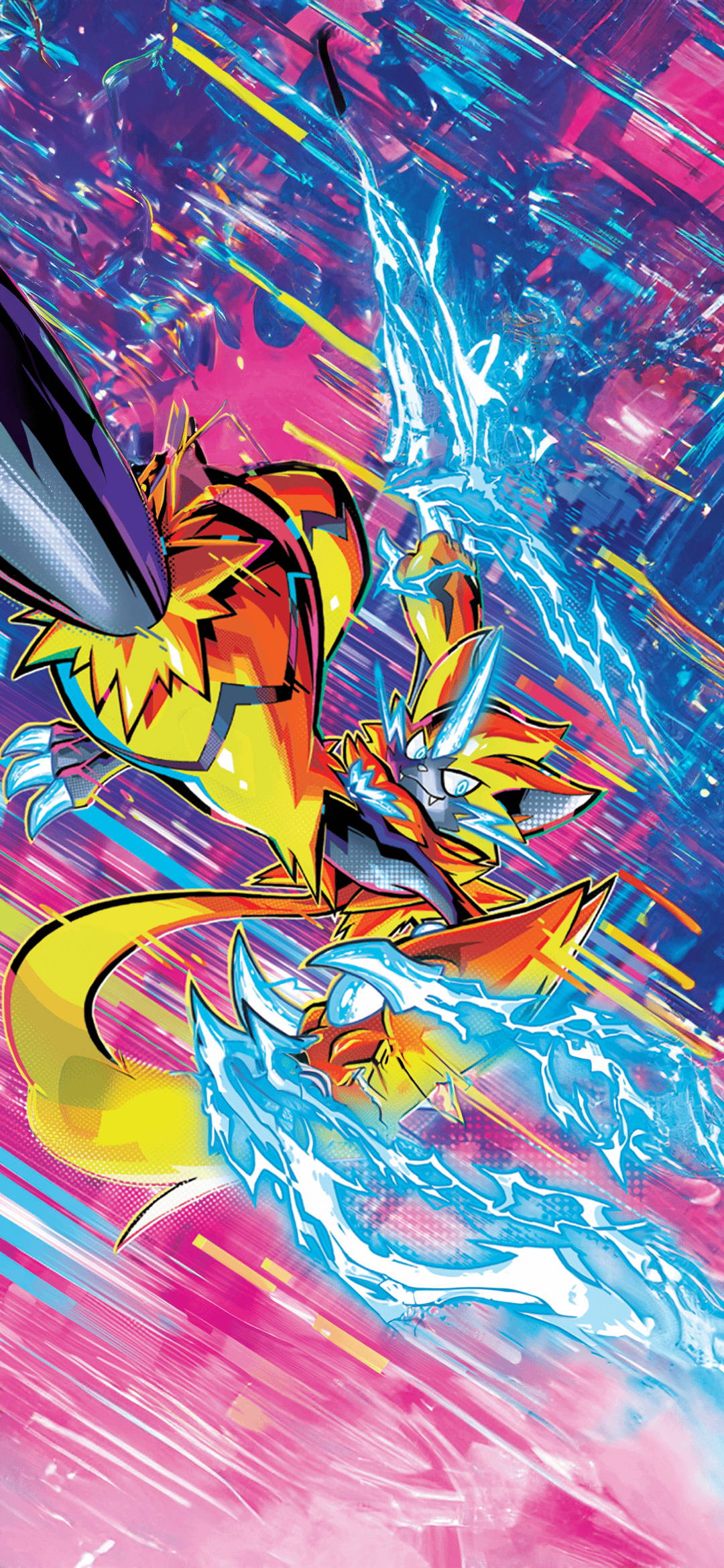 I Made My First HD Pokemon Card Wallpaper Crown Zeraora 151 142