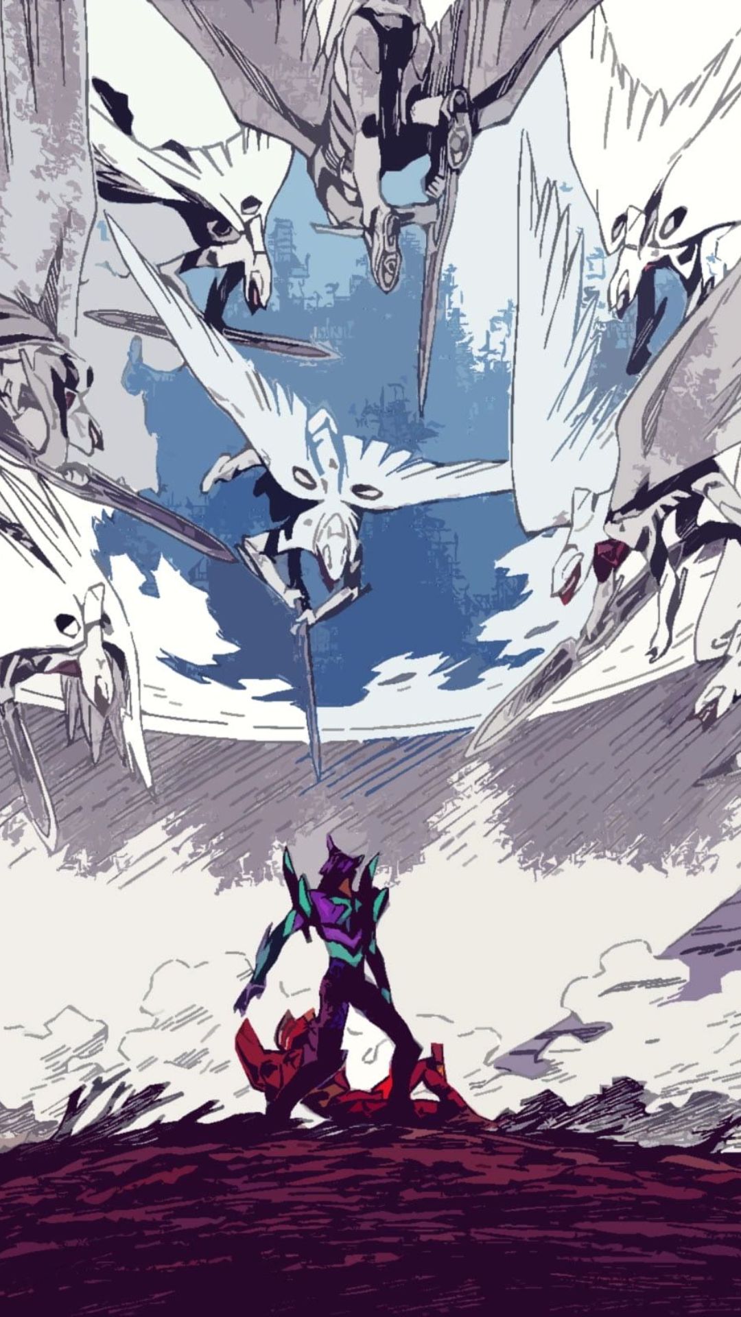 Neon Genesis Evangelion Wallpaper Neon Genesis Evangelion Background Download
