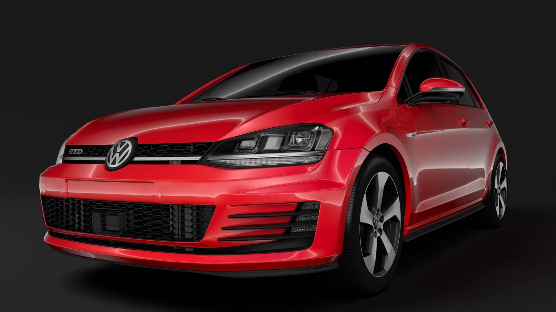 Volkswagen Golf 7 GTD 5D 2016 Model