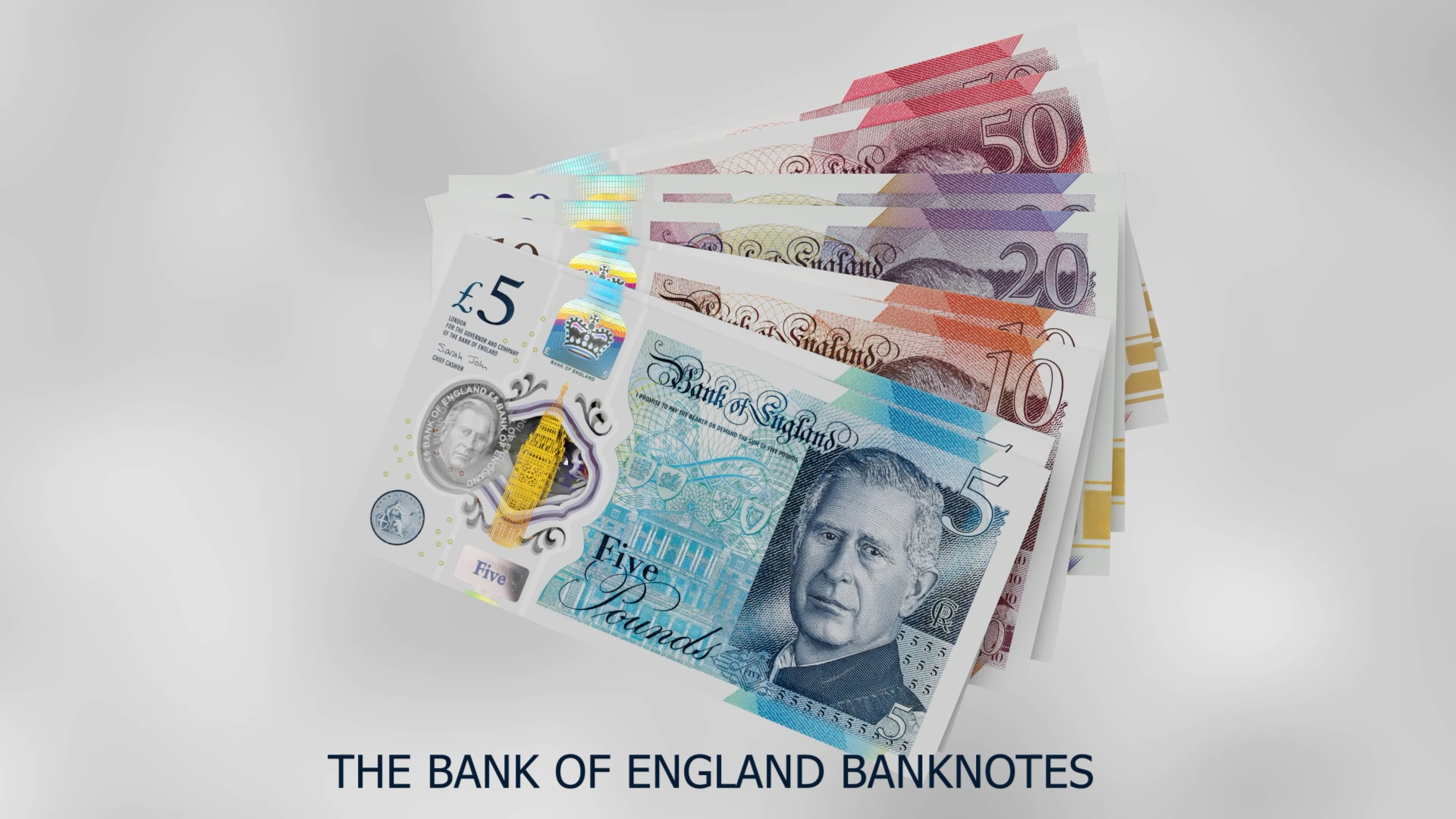 Banknotes. Bank of England