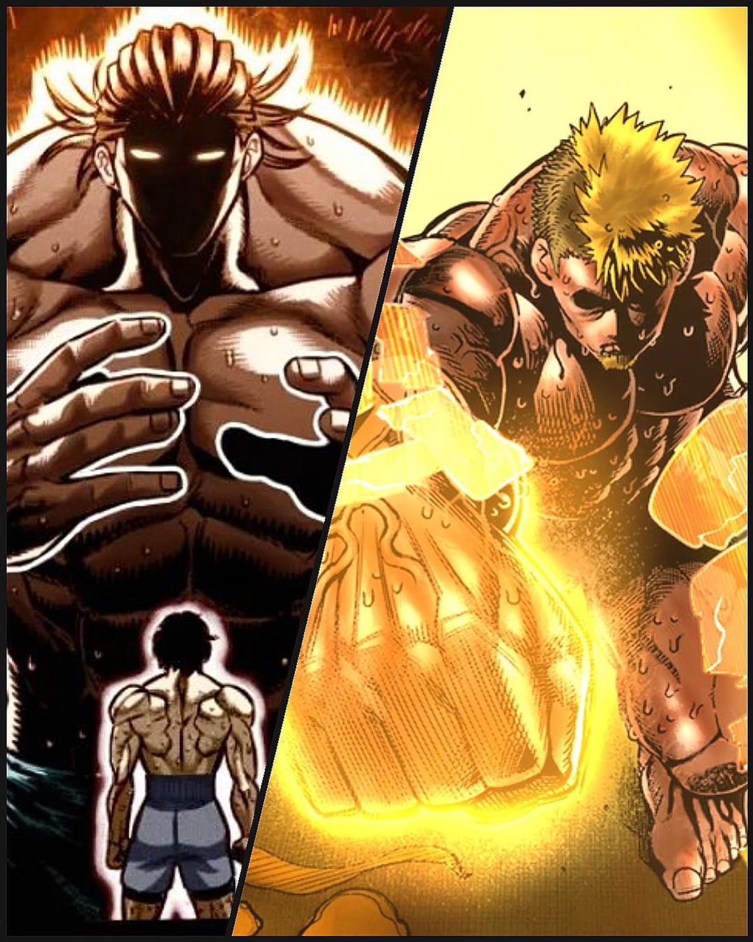 Lolong VS Wakatsuki Who Do You Think Will Win? Kengan Rules, R Kengan_Ashura