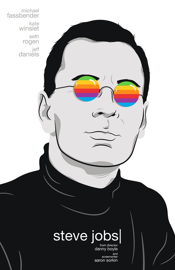 Steve jobs, Movie card, Alternative movie posters
