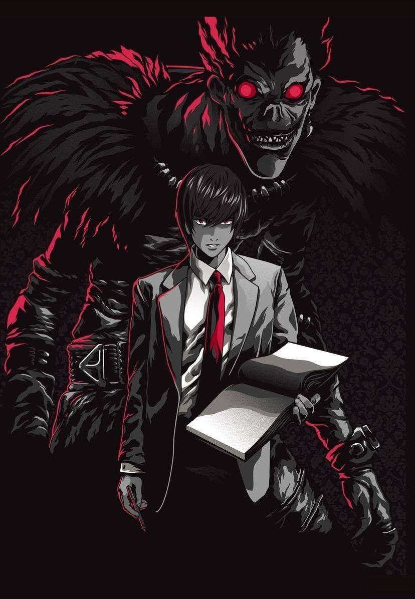 Death Note Light And Ryuk Wallpaper & Background Download
