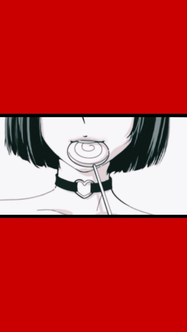 anime #manga #red #black #white #tumblr #aesthetic #wallpaper