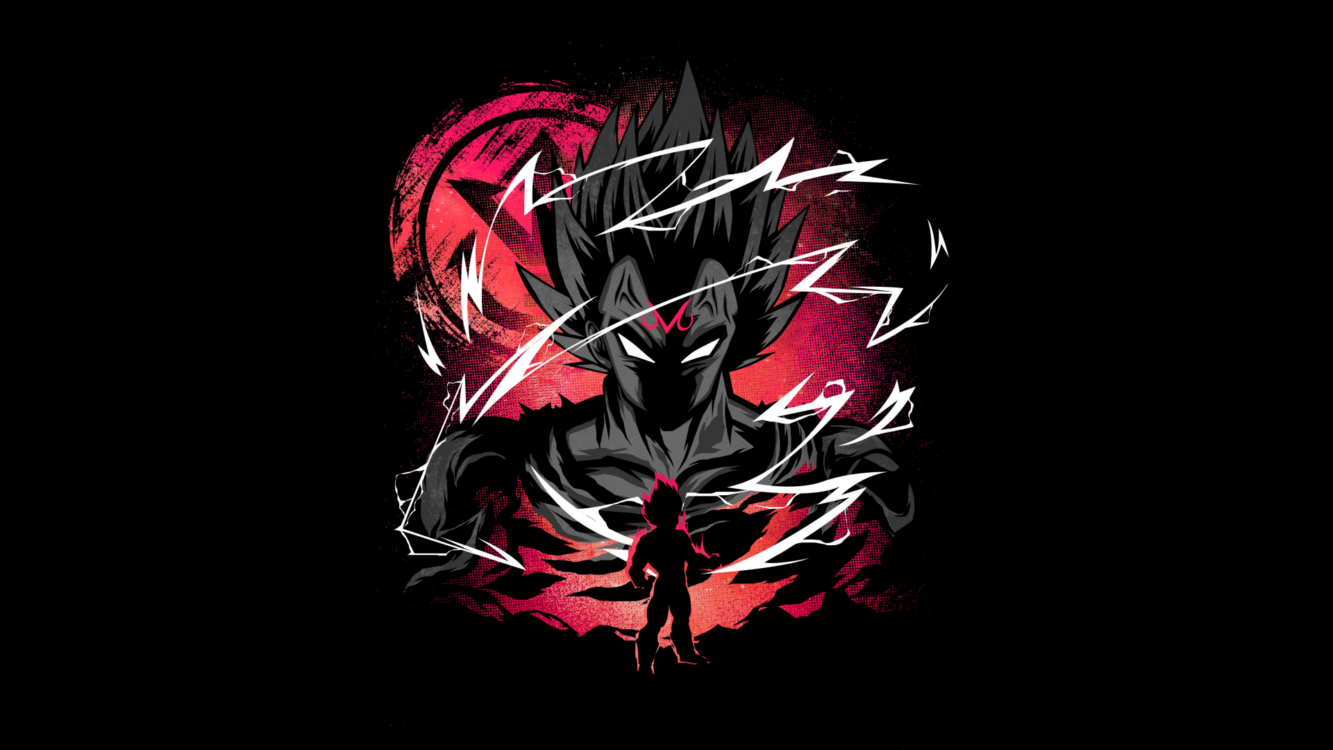 Vegeta Wallpaper 4K, AMOLED, Dragon Ball Super