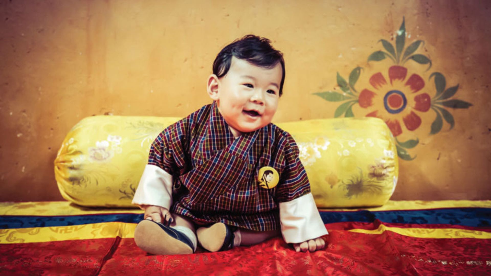 Bhutan's royal baby shows off his latest milestone in new photo. HELLO!