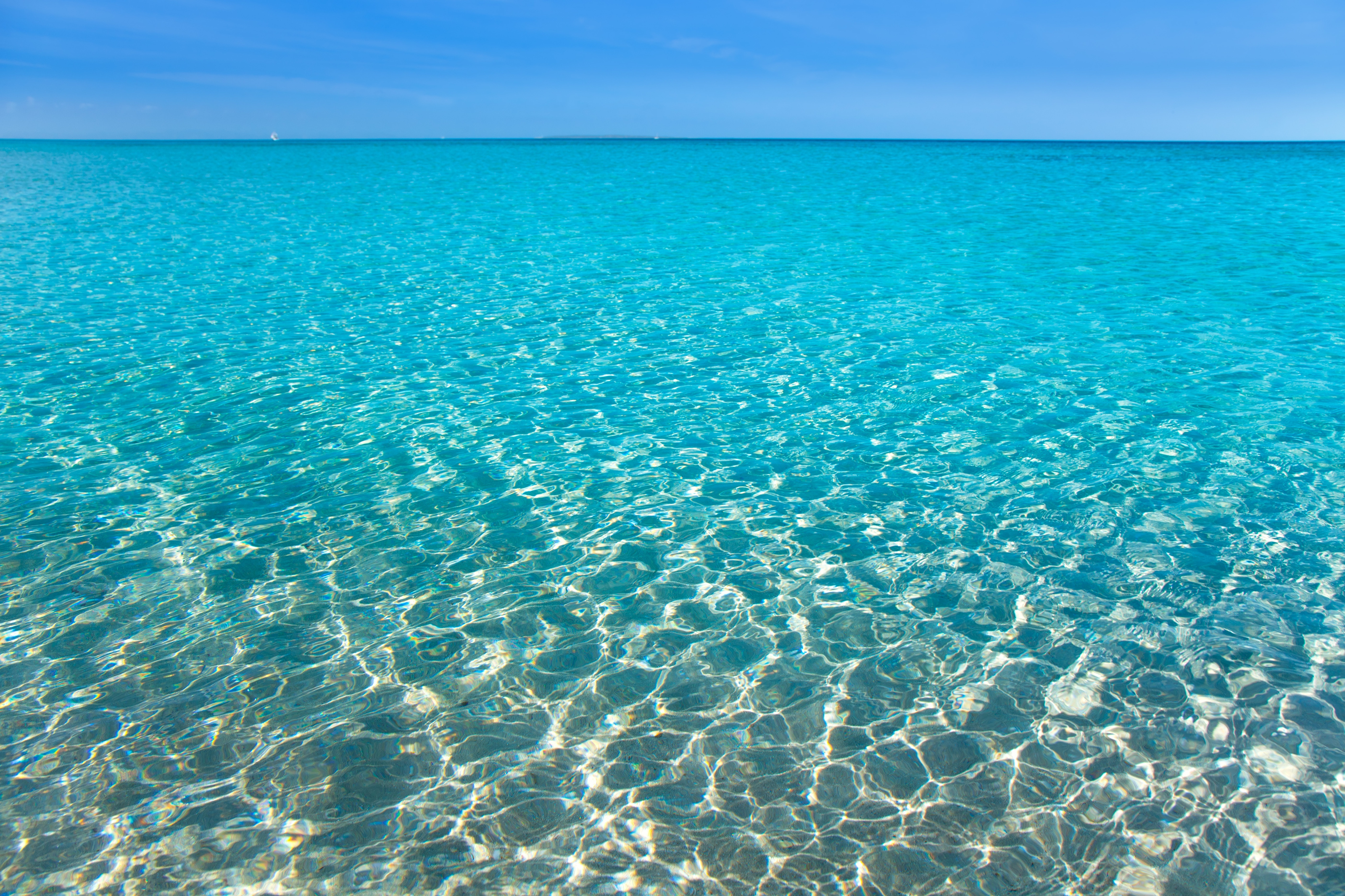 Turquoise Water Ripples Wall Mural