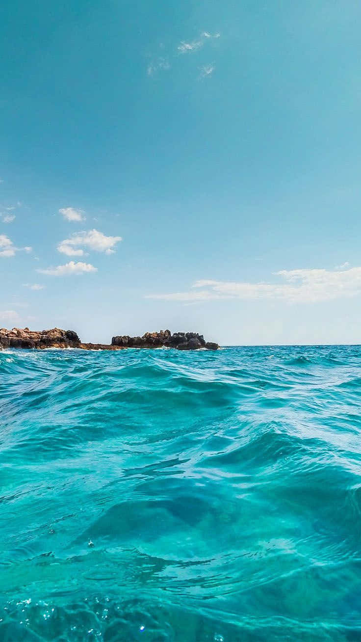 Download Turquoise Aesthetic Sea Wallpaper