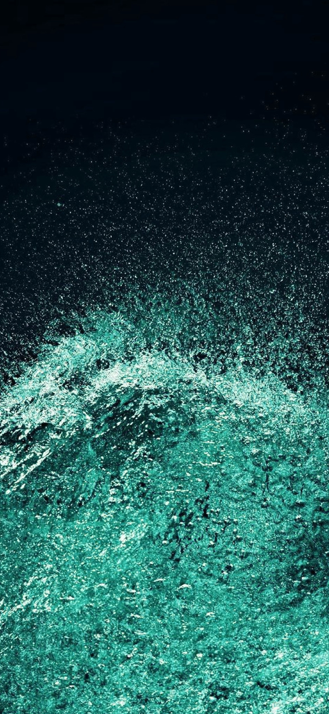 iPhone X wallpaper. water pop blue texture pattern green