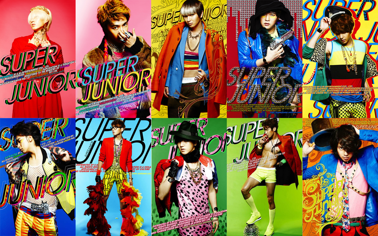 Adelita Khairani: Wallpaper Super Junior