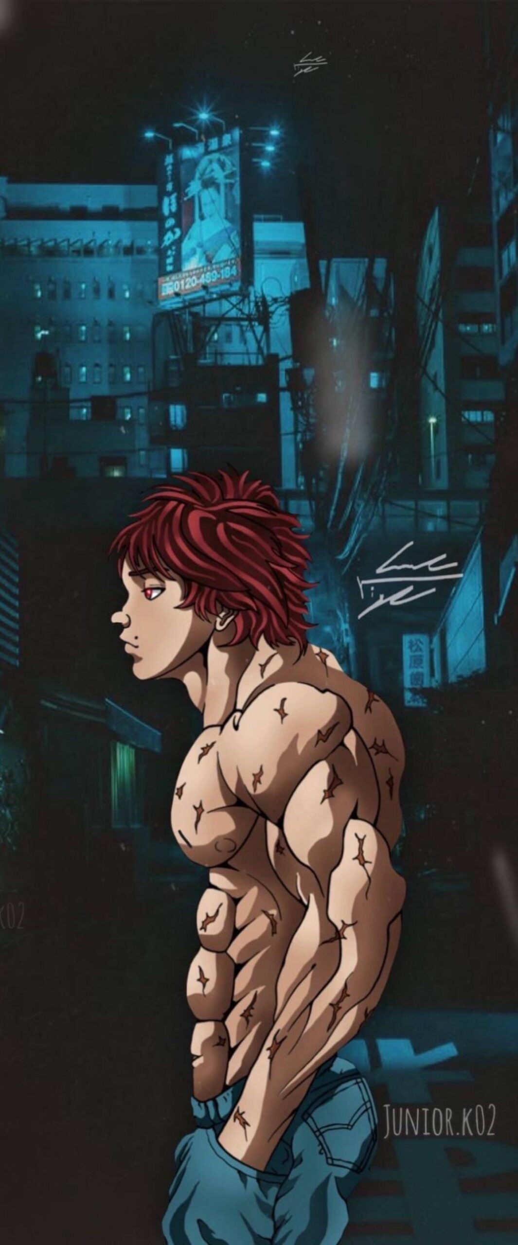 Best Anime GYM Boy iPhone Wallpaper [ 4k & HD Quality ]