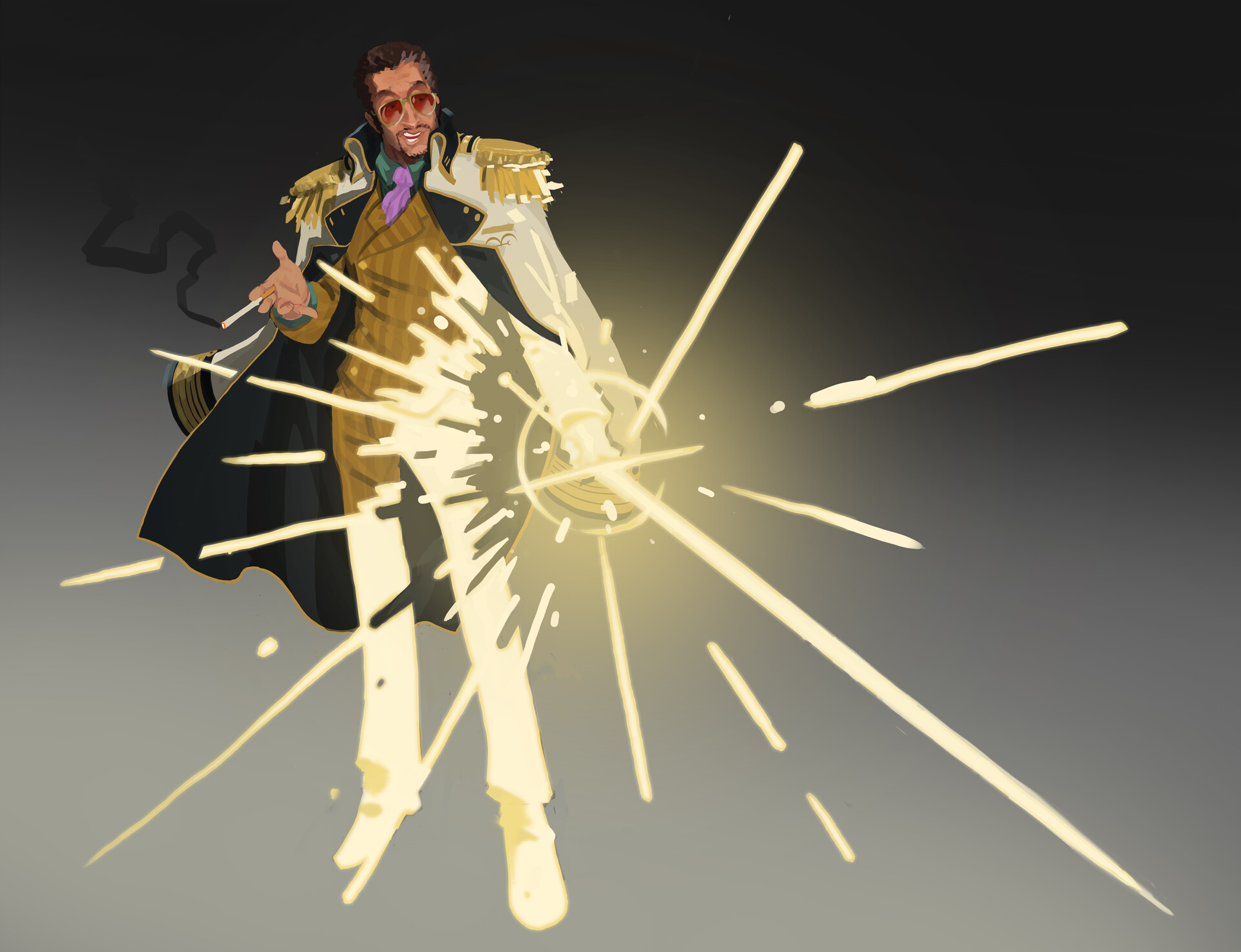 Admiral Kizaru Piece Fan Art