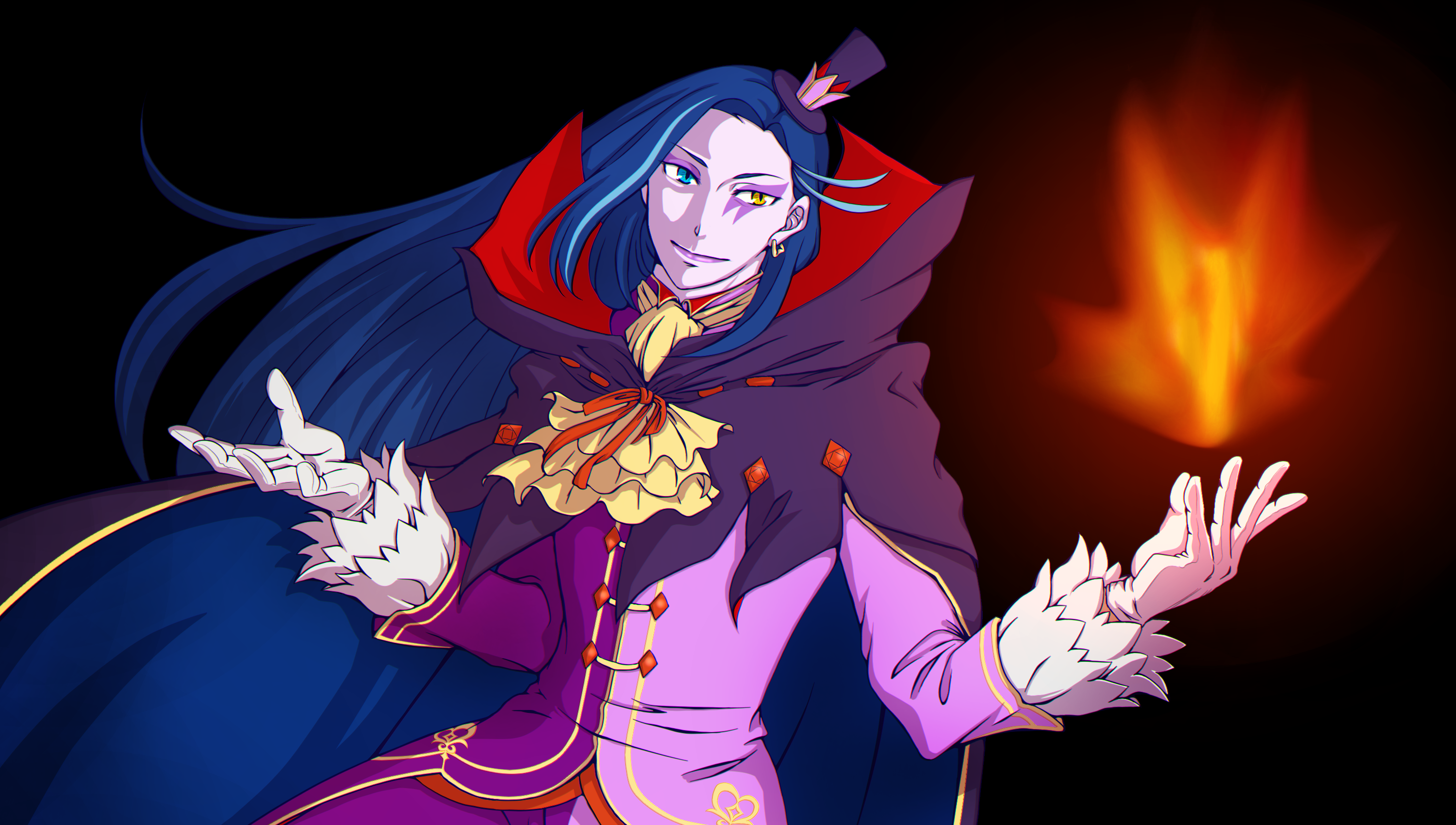 Download Heterochromia Roswaal L. Mathers Anime Re:Zero Life In Another World HD Wallpaper