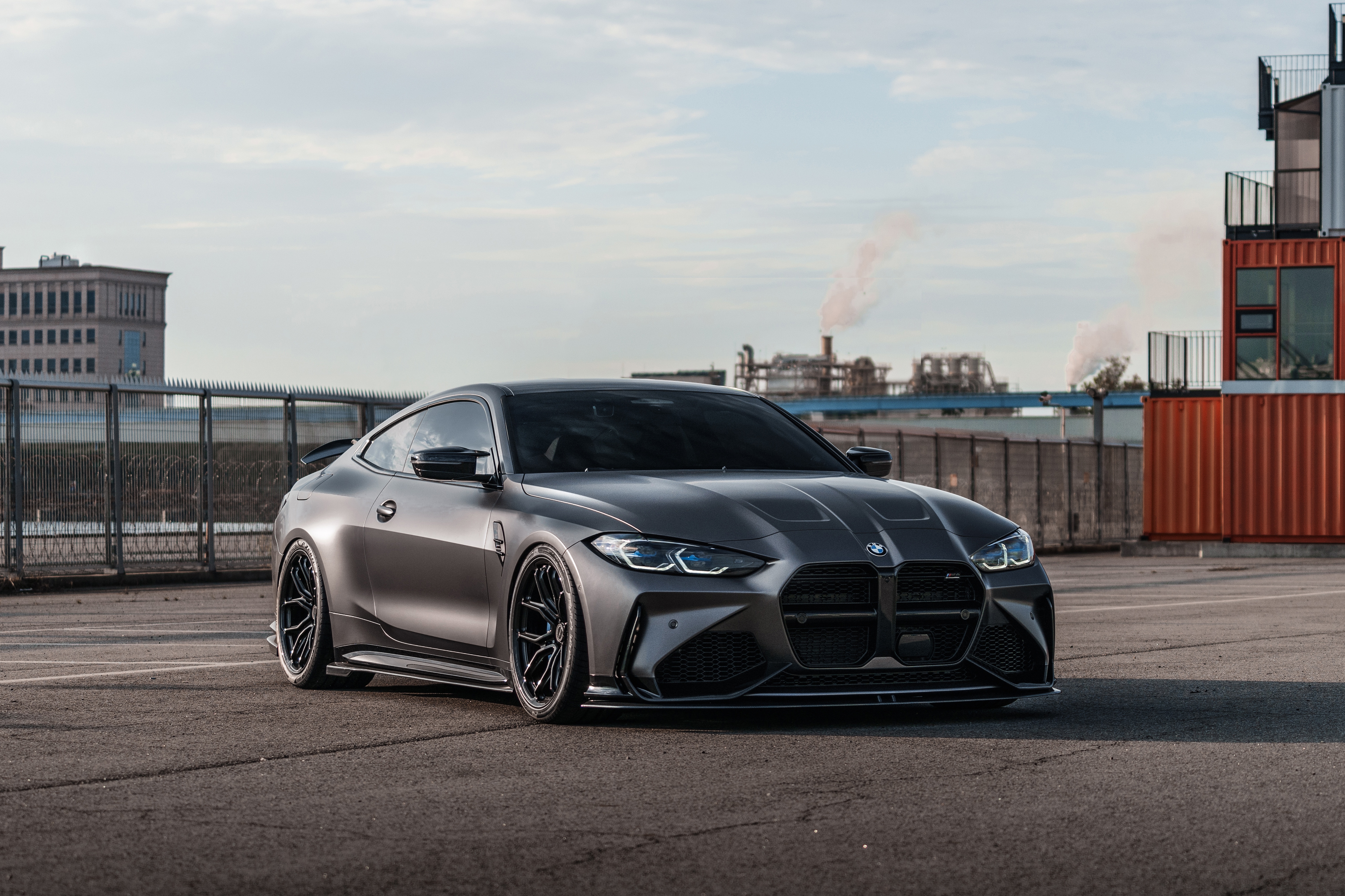 Wallpaper BMW, Grey, BMW M4, G82, BMW M4 Coupe, Adro for mobile and desktop, section bmw, resolution 6000x4000