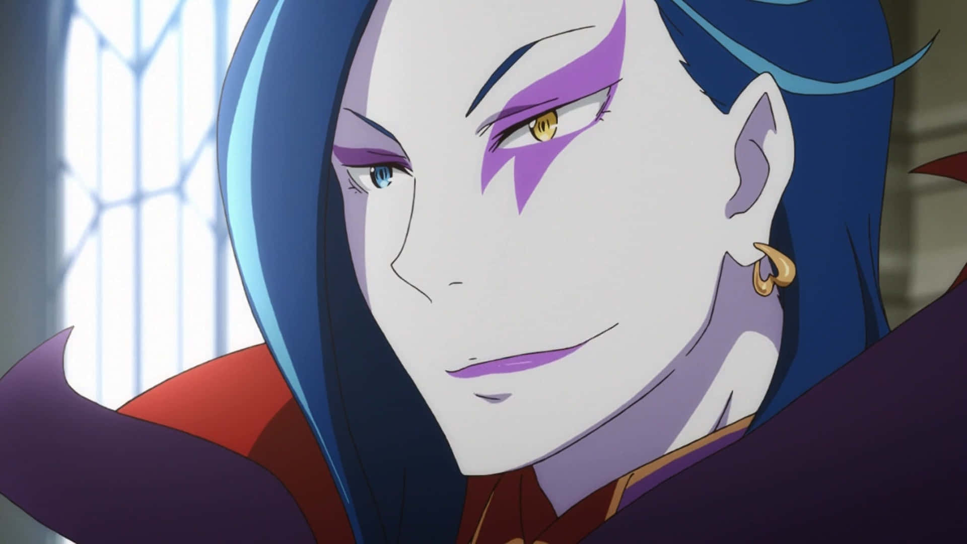 Download Roswaal L Mathers striking a pose Wallpaper