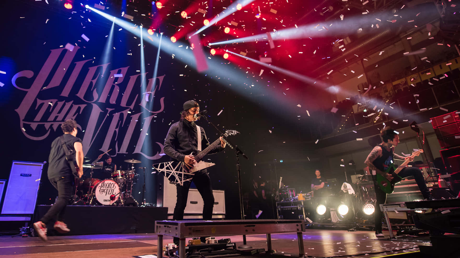 Download Pierce The Veil Live Concert Performance Wallpaper