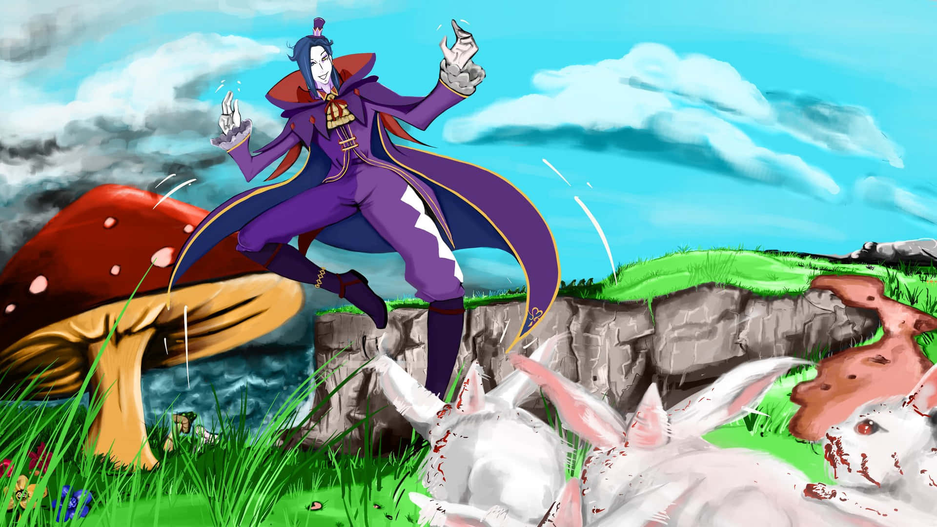 Download Roswaal L Mathers Mysterious Magician Wallpaper