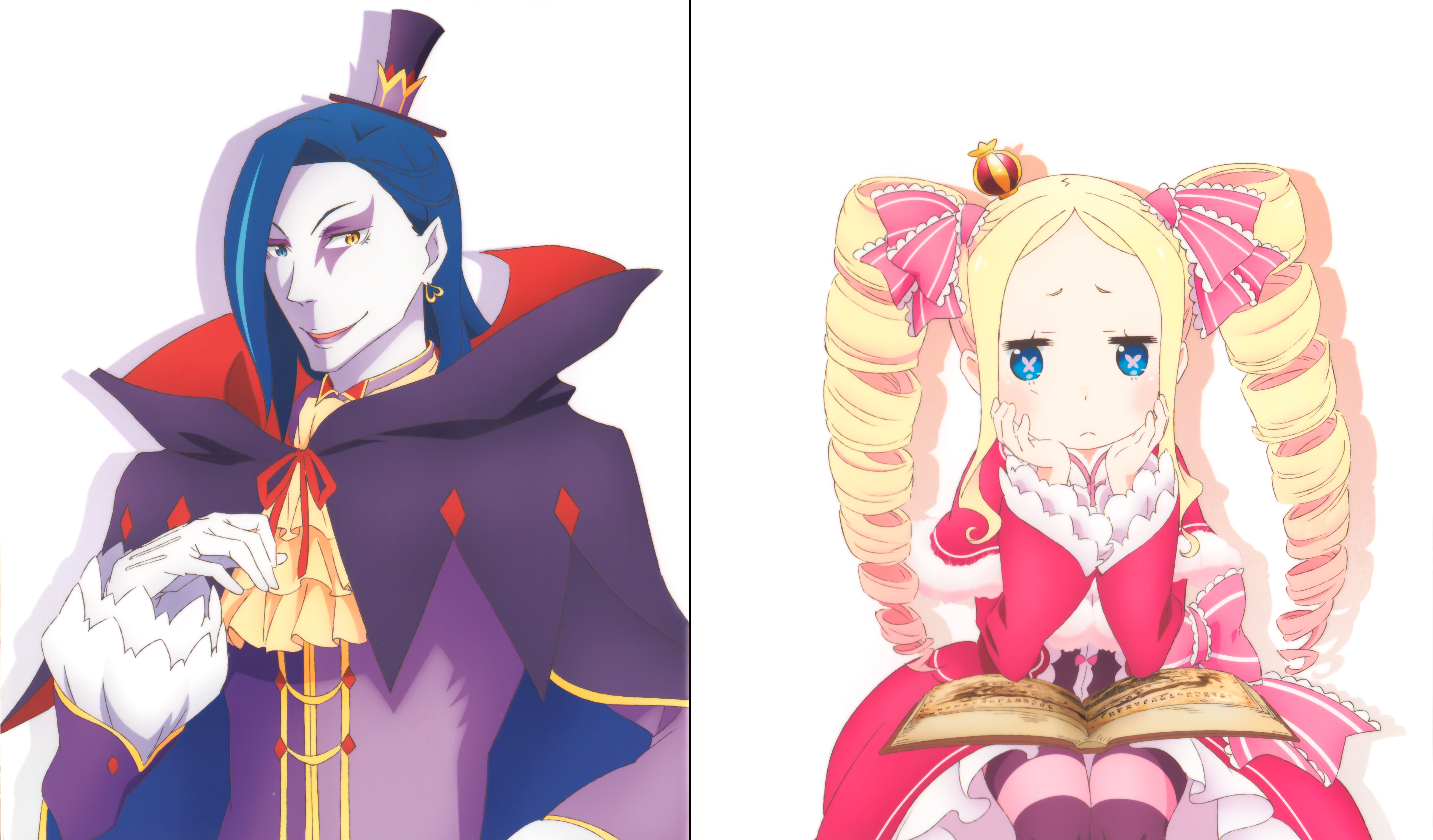 Download Roswaal L. Mathers Beatrice (Re:ZERO) Anime Re:Zero Life In Another World 4k Ultra HD Wallpaper